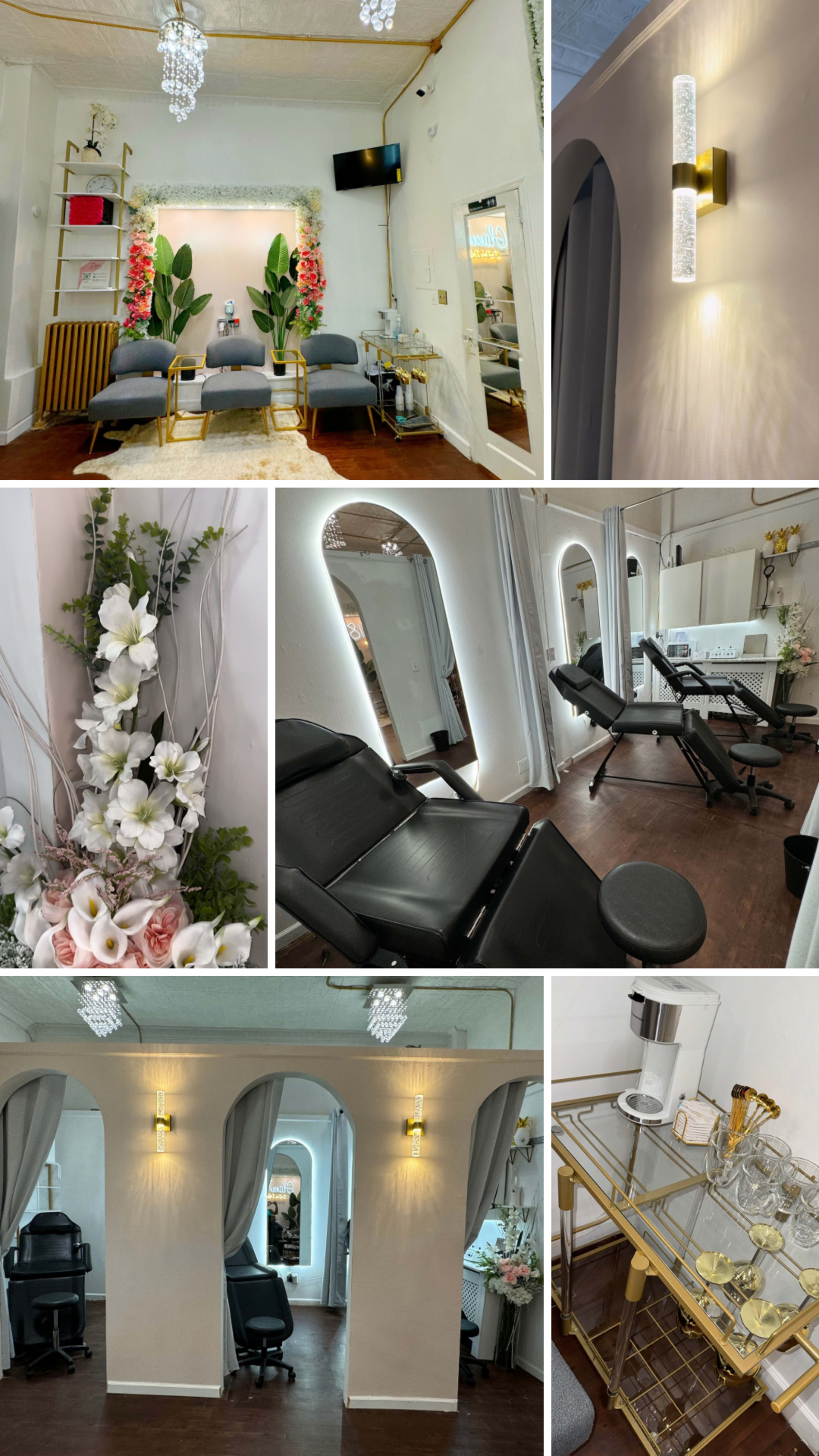 Beauty Bar with Private Open Layout Image in Bellerose Terrace, Floral Park, NY