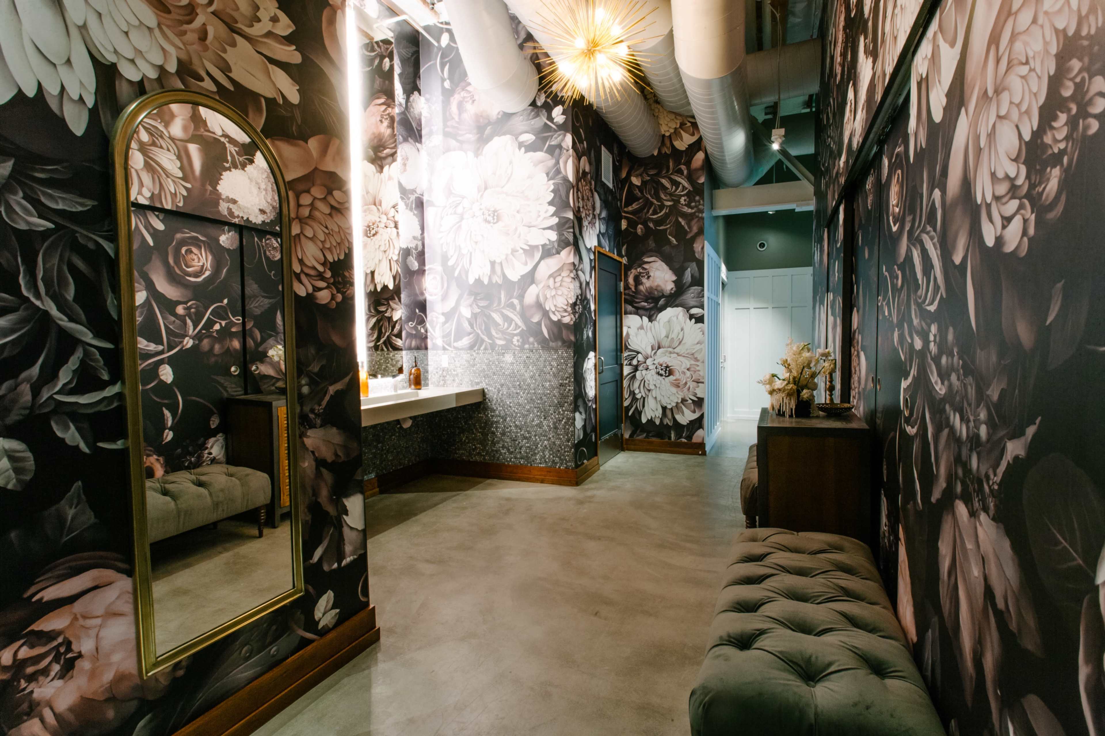 Downtown private event space with lofted ceilings and lush interior greenery. Image in East Village, San Diego, CA