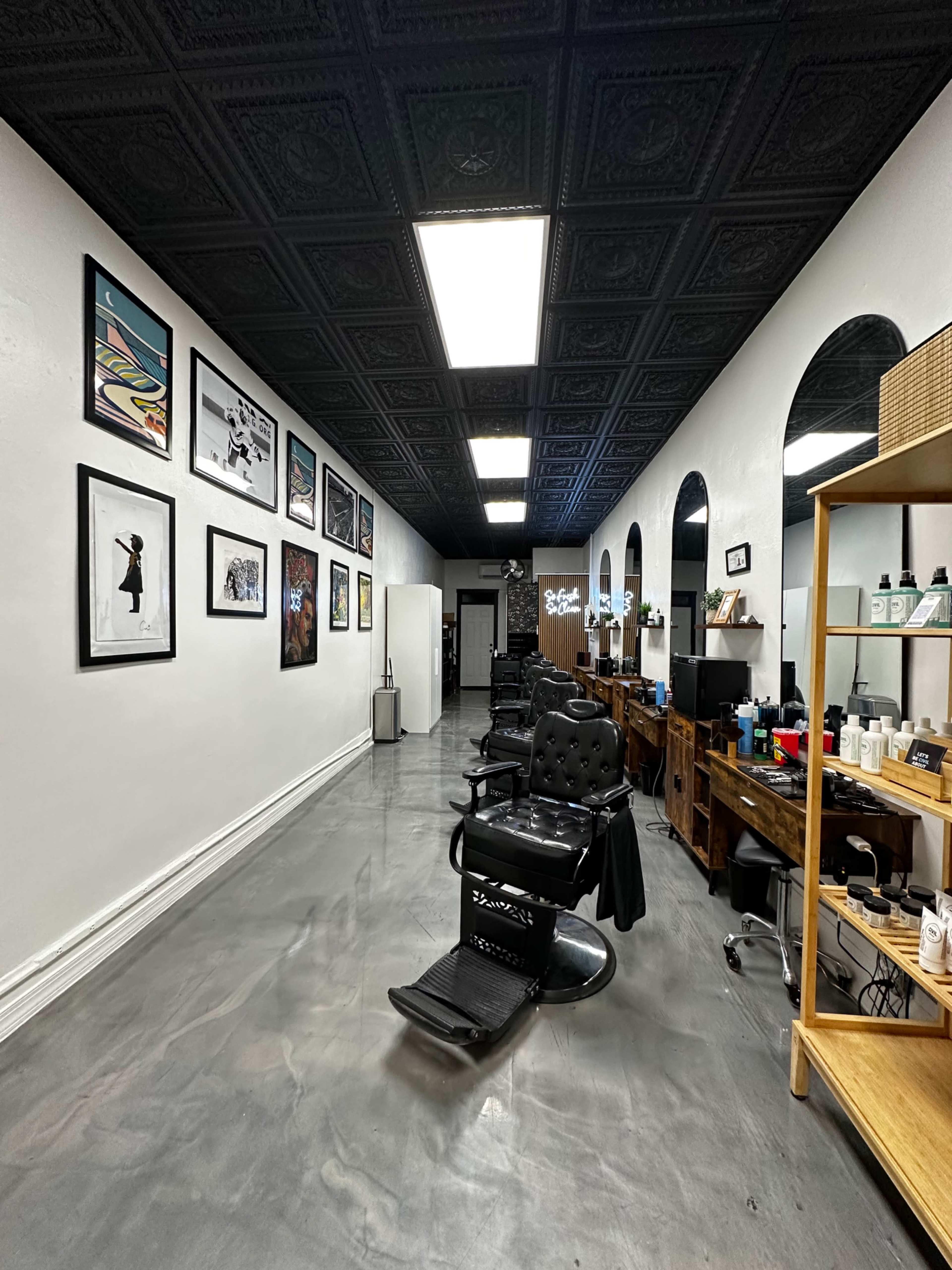 High end Barbershop in trendy historic district Image in Tampa Heights, Tampa, FL