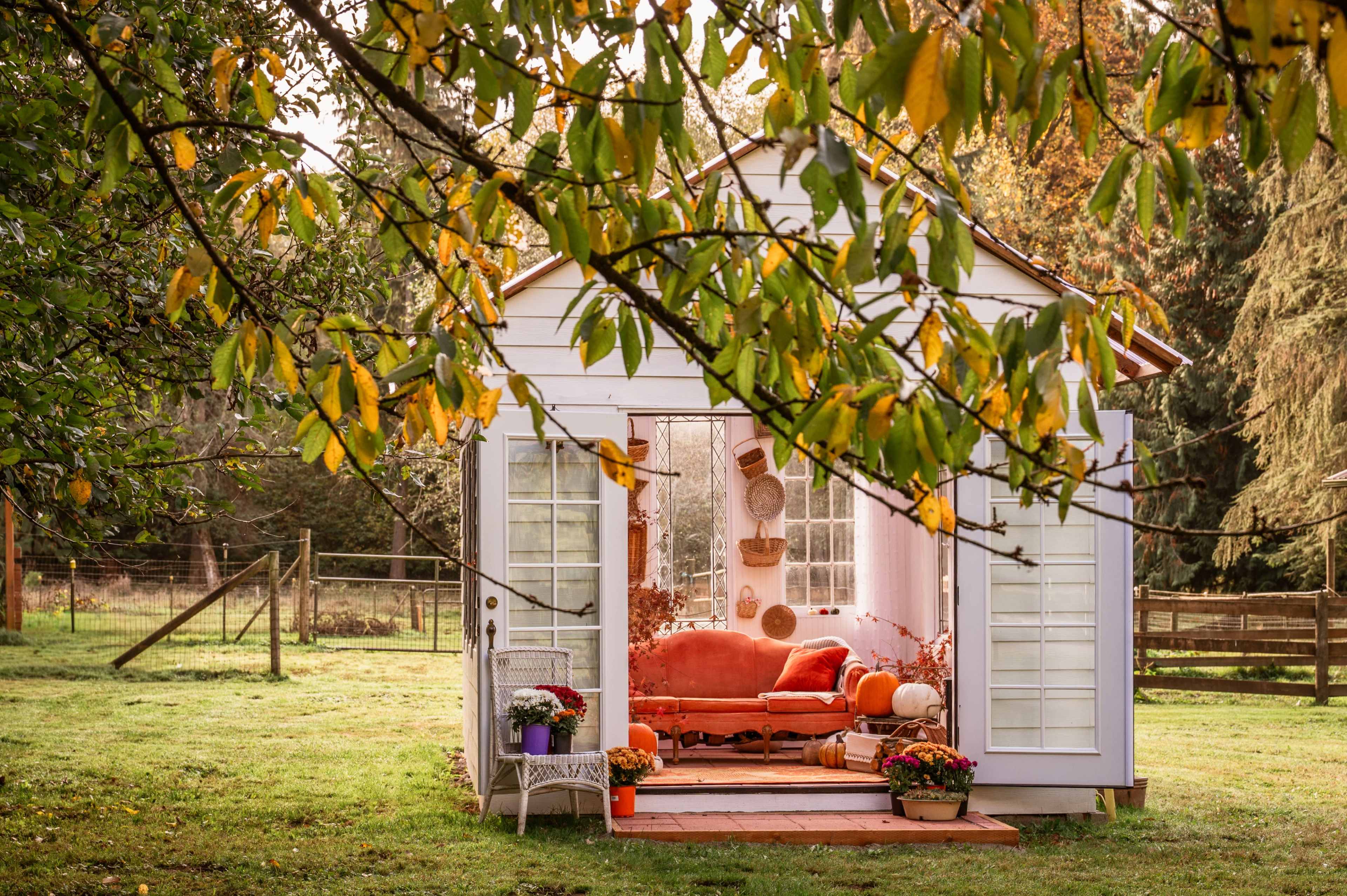 The Cottage Greenhouse Studio on Picturesque Farm Image in , Monroe, WA