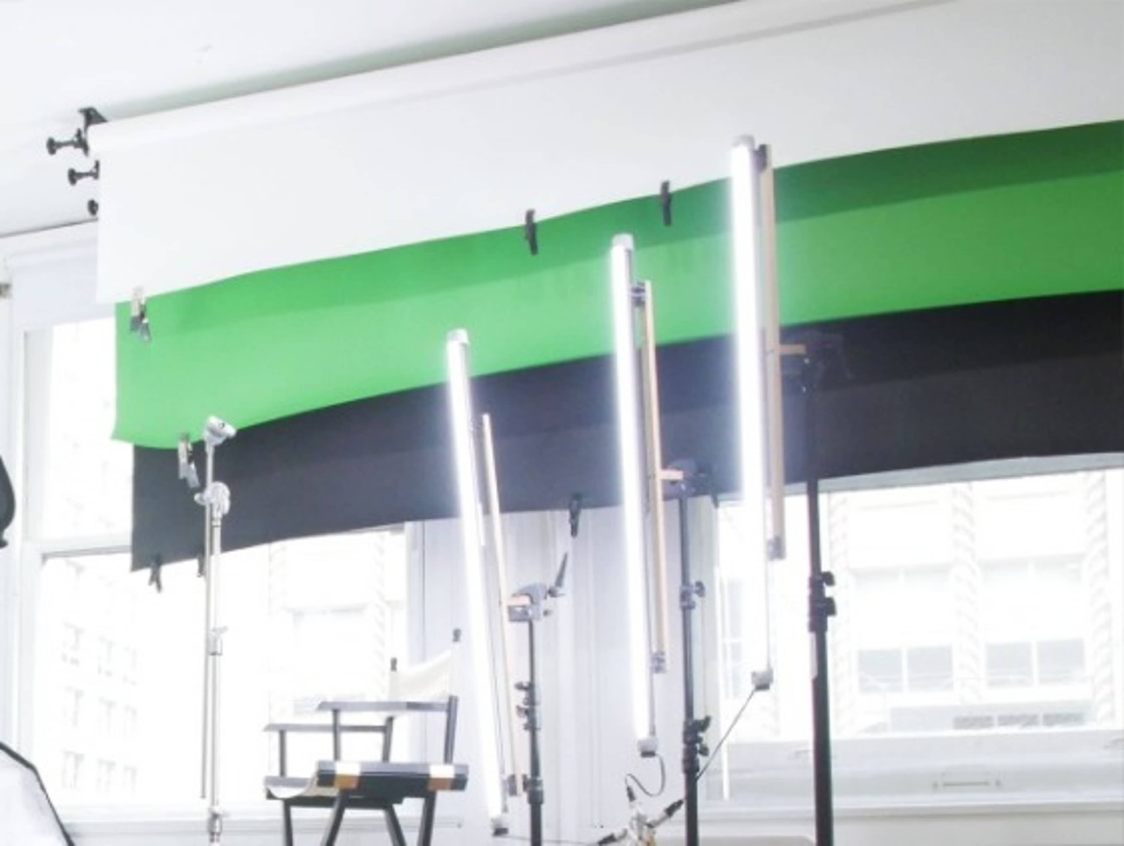 5-foot backdrop length on ground