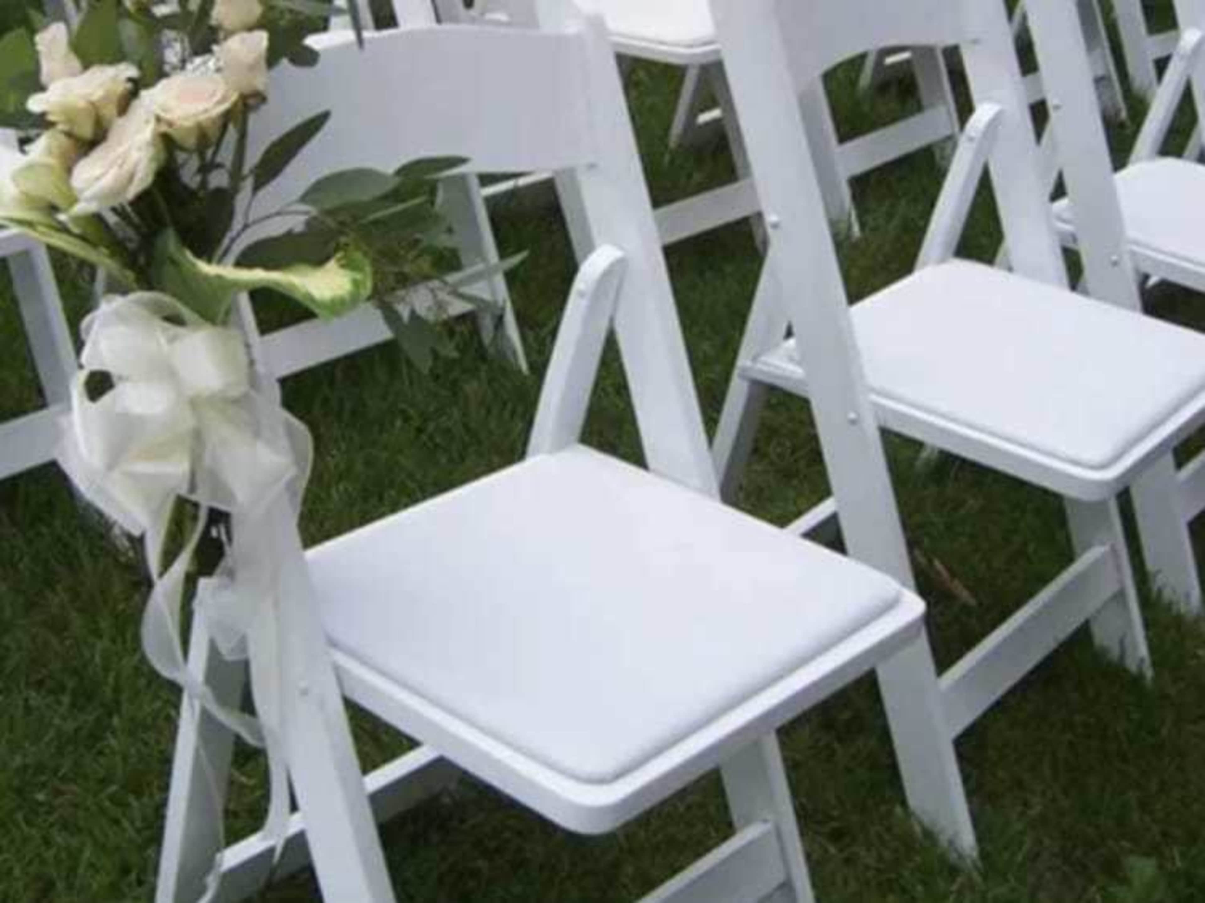White Folding Chairs