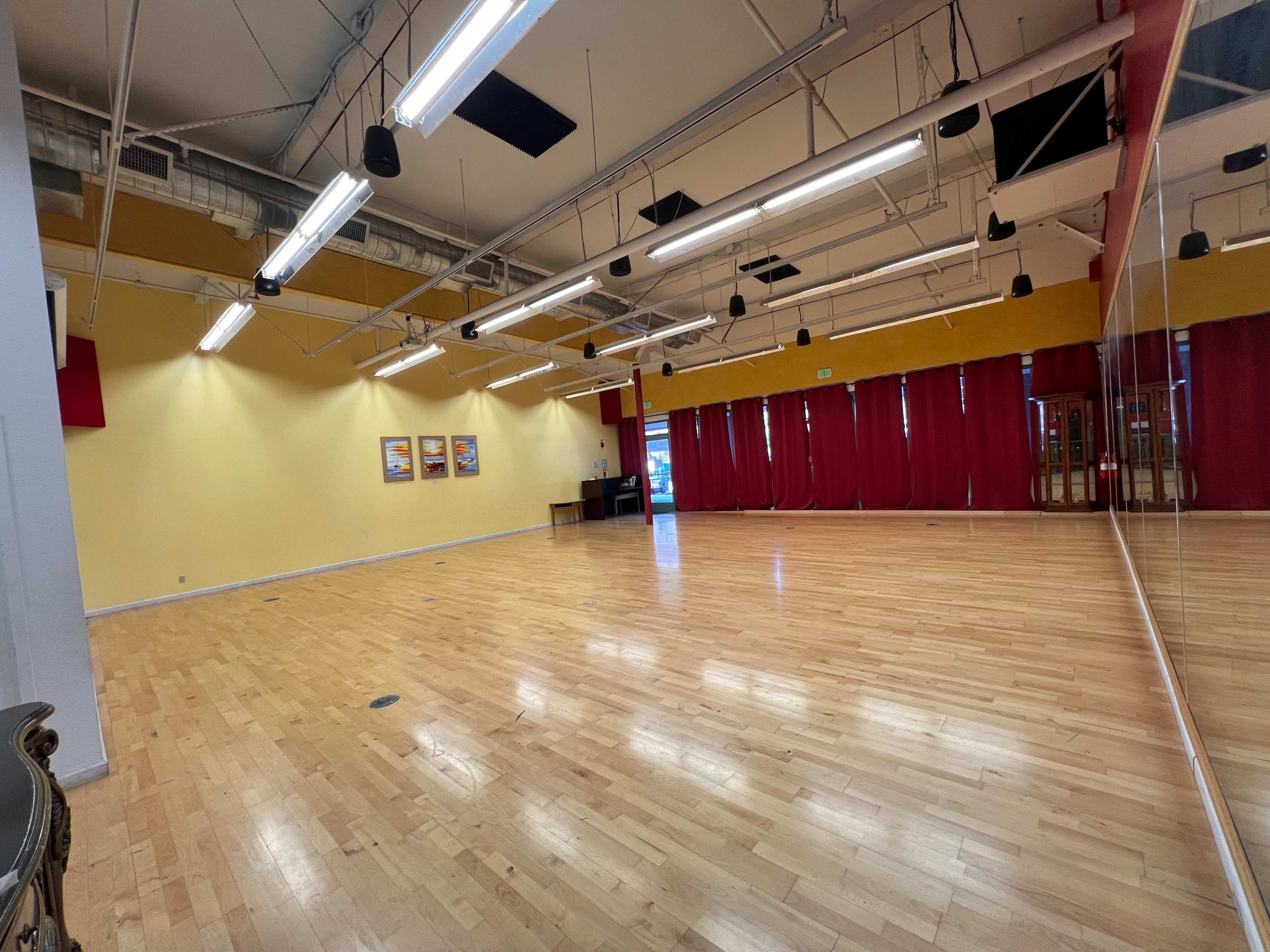 Spacious Professional Dance Studio in Fremont (Mirrors + Sprung wood floor + Sound) Image in Centerville, Fremont, CA