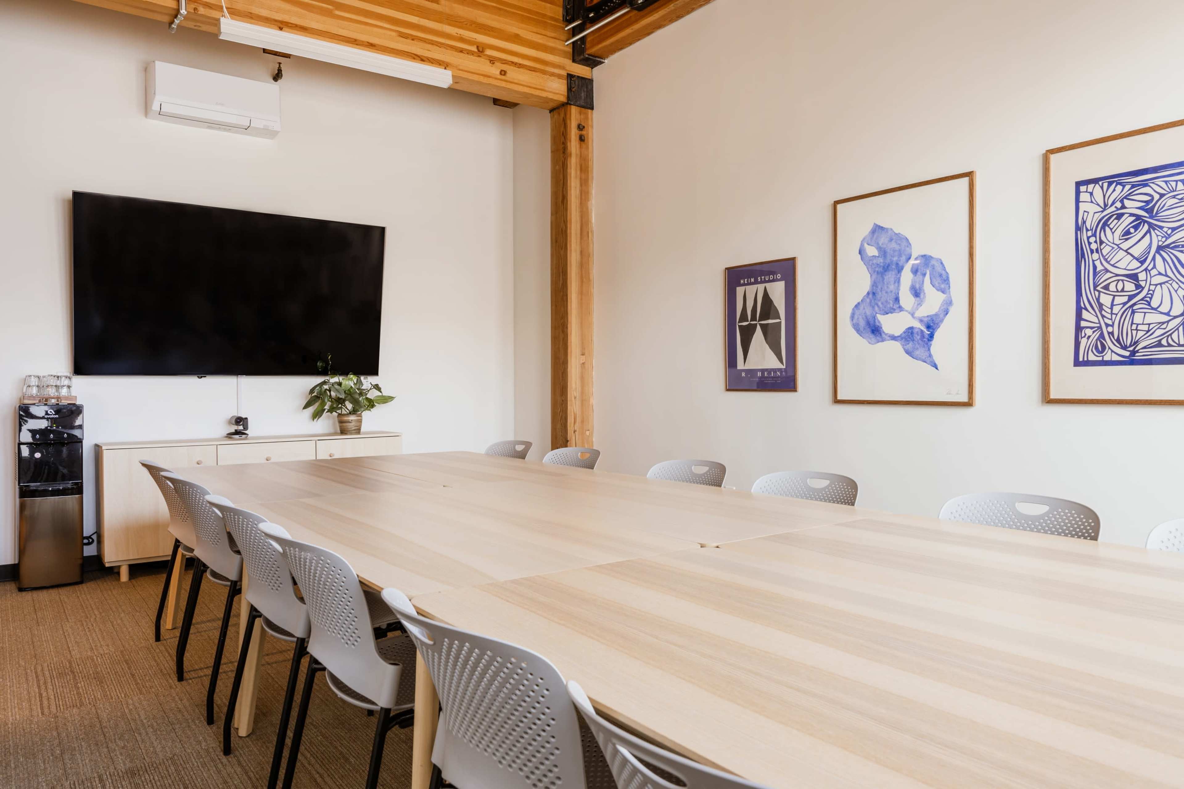 Modern Meeting Space With Natural Light and Exposed Timber Image in Ballard, Seattle, WA