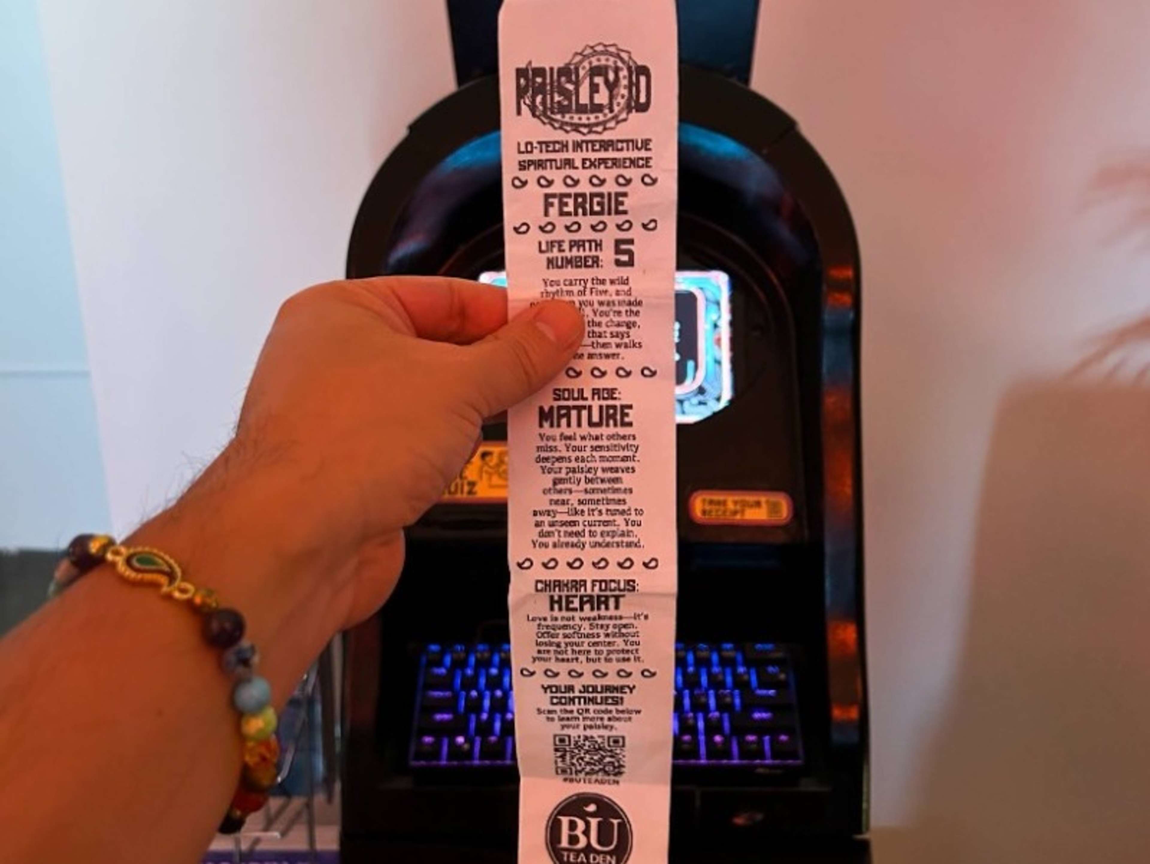 Custom Fortune Ticket