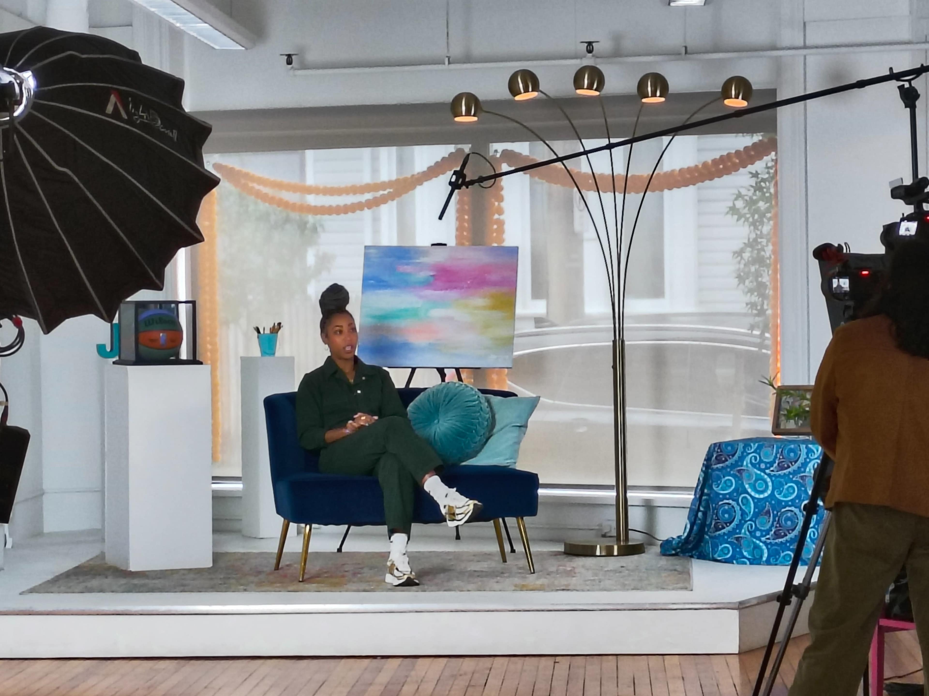 Art-Filled Creative Studio for Photo, Video & Podcast Production Image in Sharpsburg, Pittsburgh, PA