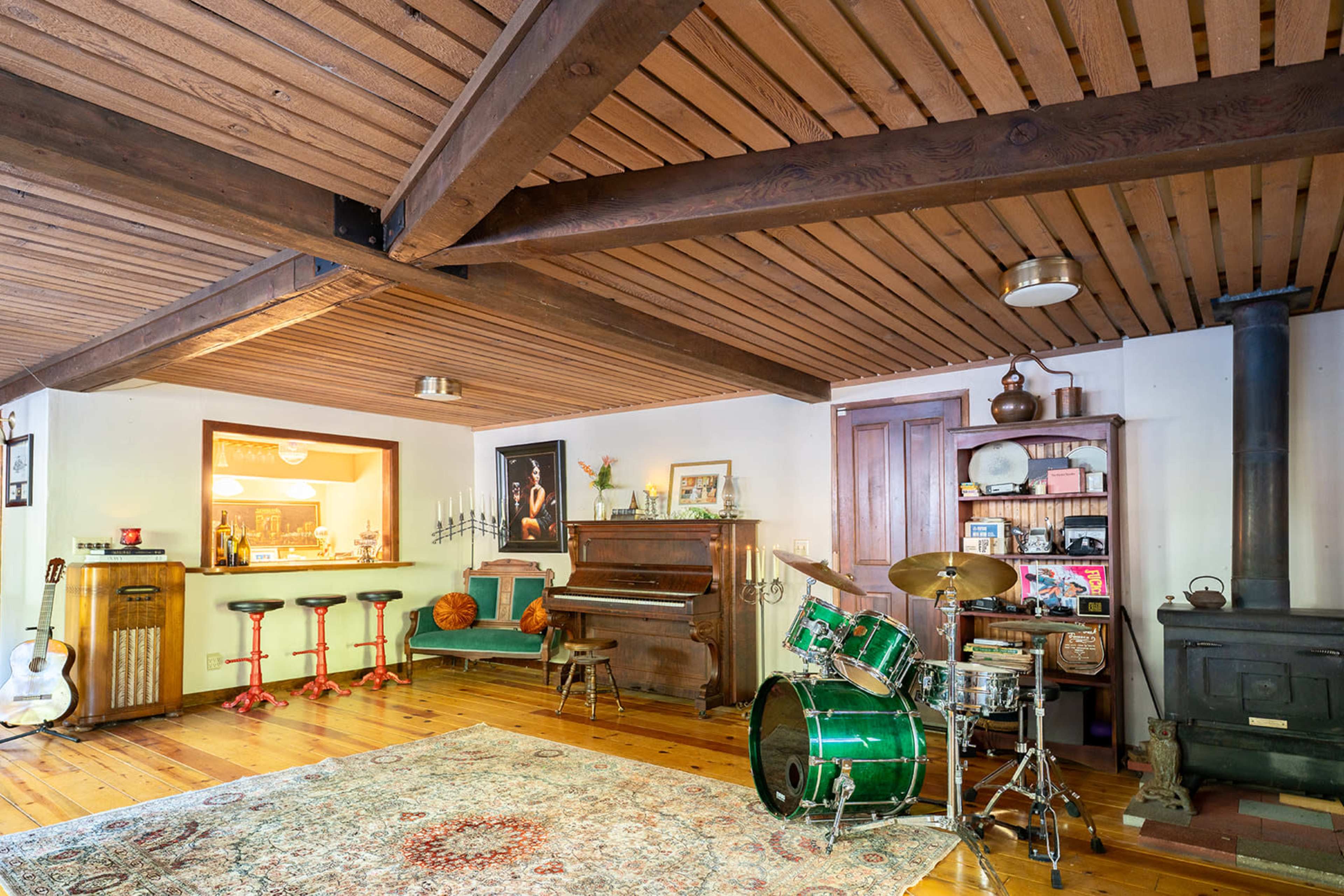1920s Speakeasy-Style Music Salon with Steinway Piano Image in , Scotts Valley, CA