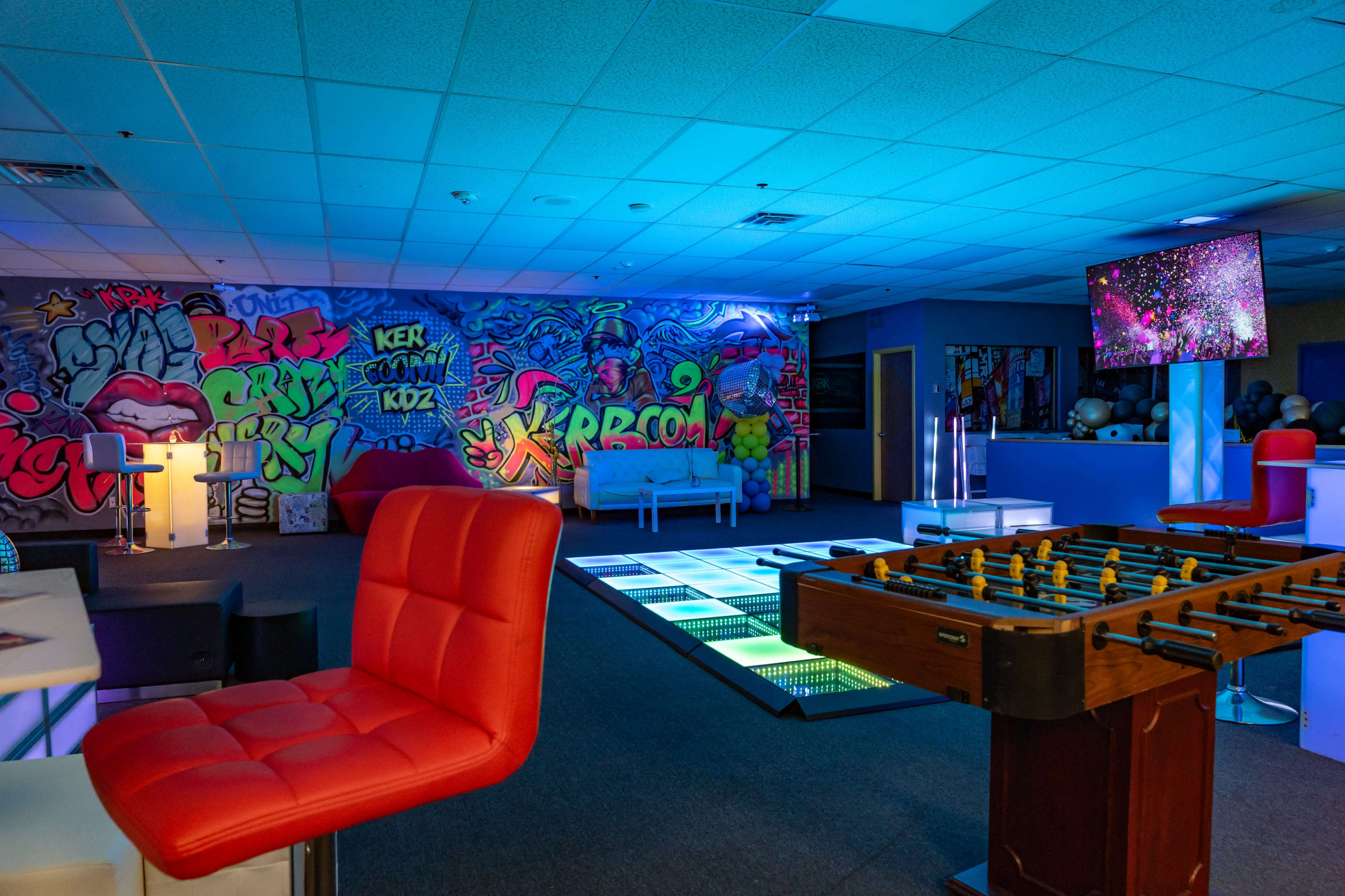 A big industrial , urban , colorful, unique , energetic and sleek . Image in North Hempstead, port washington, NY