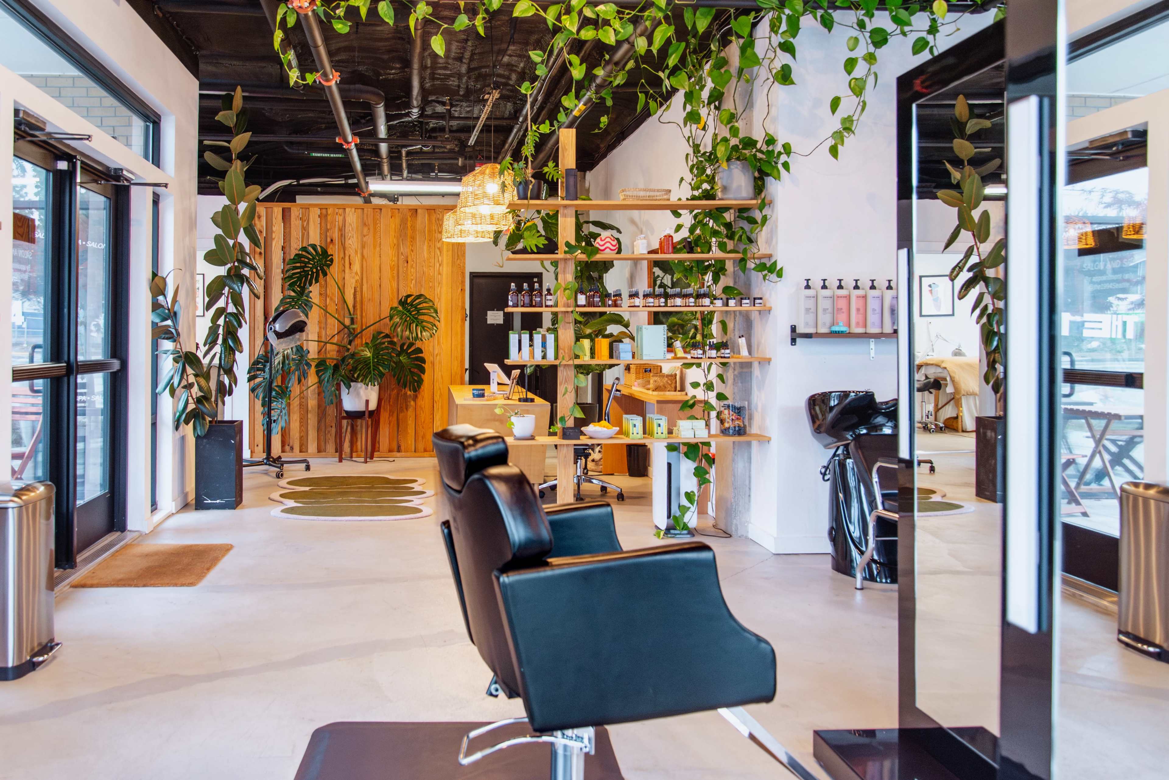 Modern, West Seattle salon space with excellent natural light. Image in South Delridge, Seattle, WA