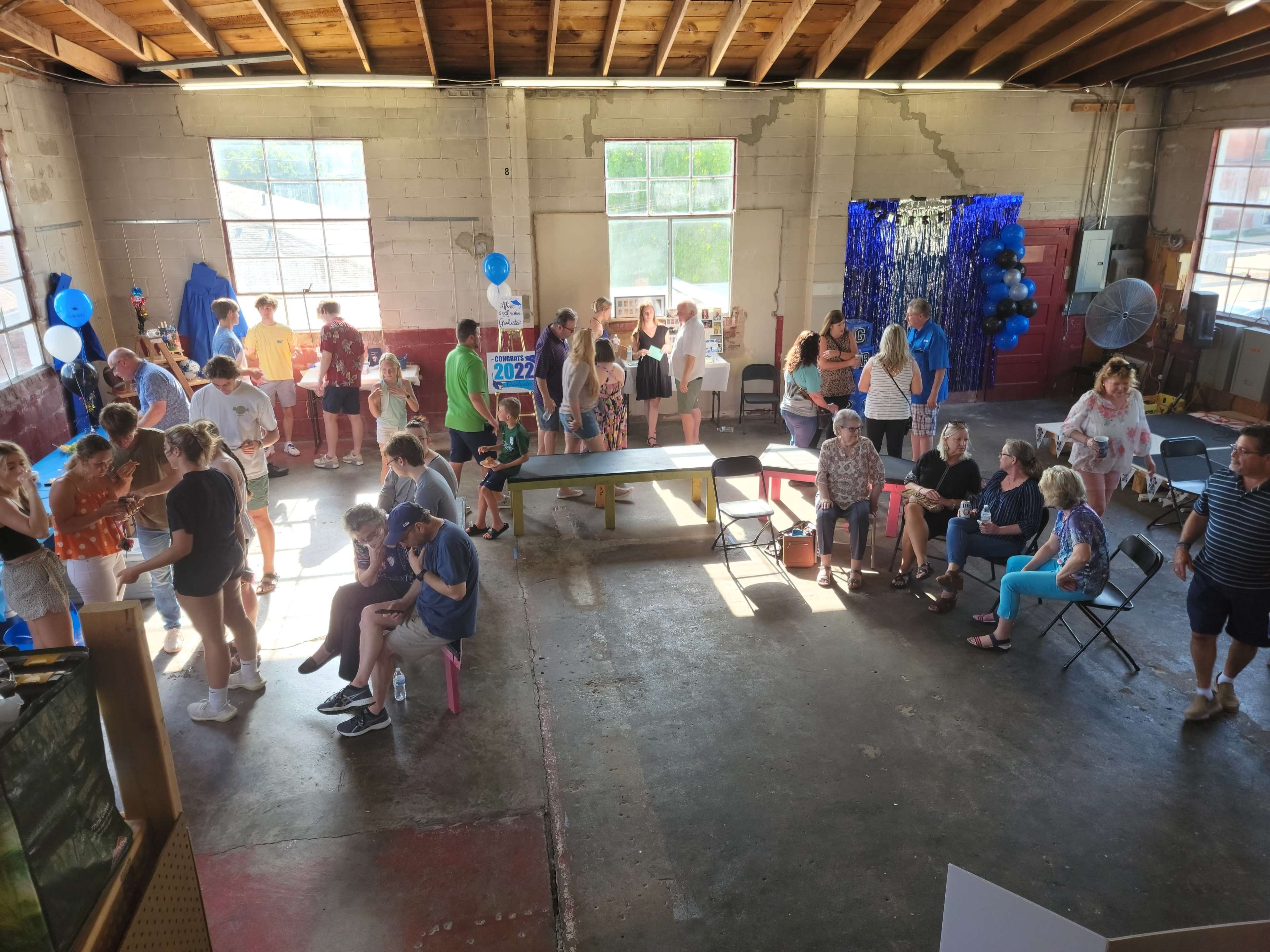 "The Hangar" a unique space to gather! Industrial, artistic vibe. Image in Liberty Township, Liberty, MO