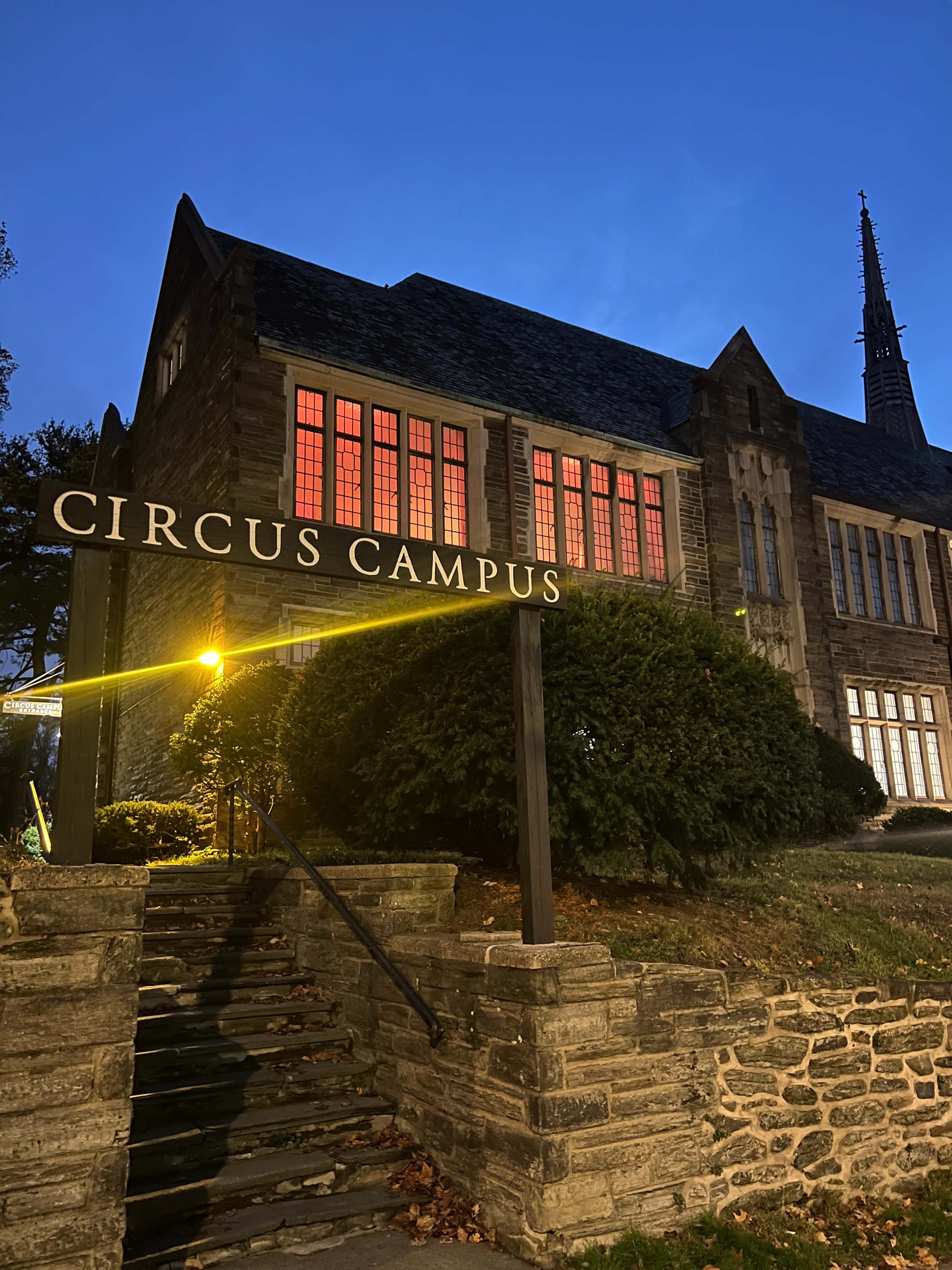 Sunlit Church Yoga Studio with Beautiful Sanctuary Windows Image in Mount Airy, Philadelphia, PA