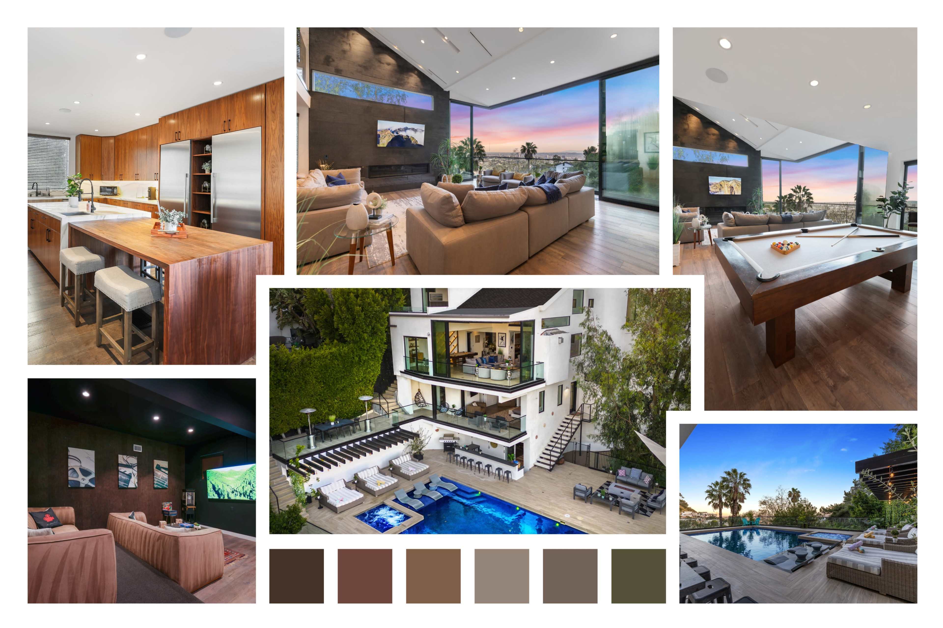 FRANKLIN MODERN RETREAT HILLSIDE SHOWSTOPPER Image in Central LA, Los Angeles, CA