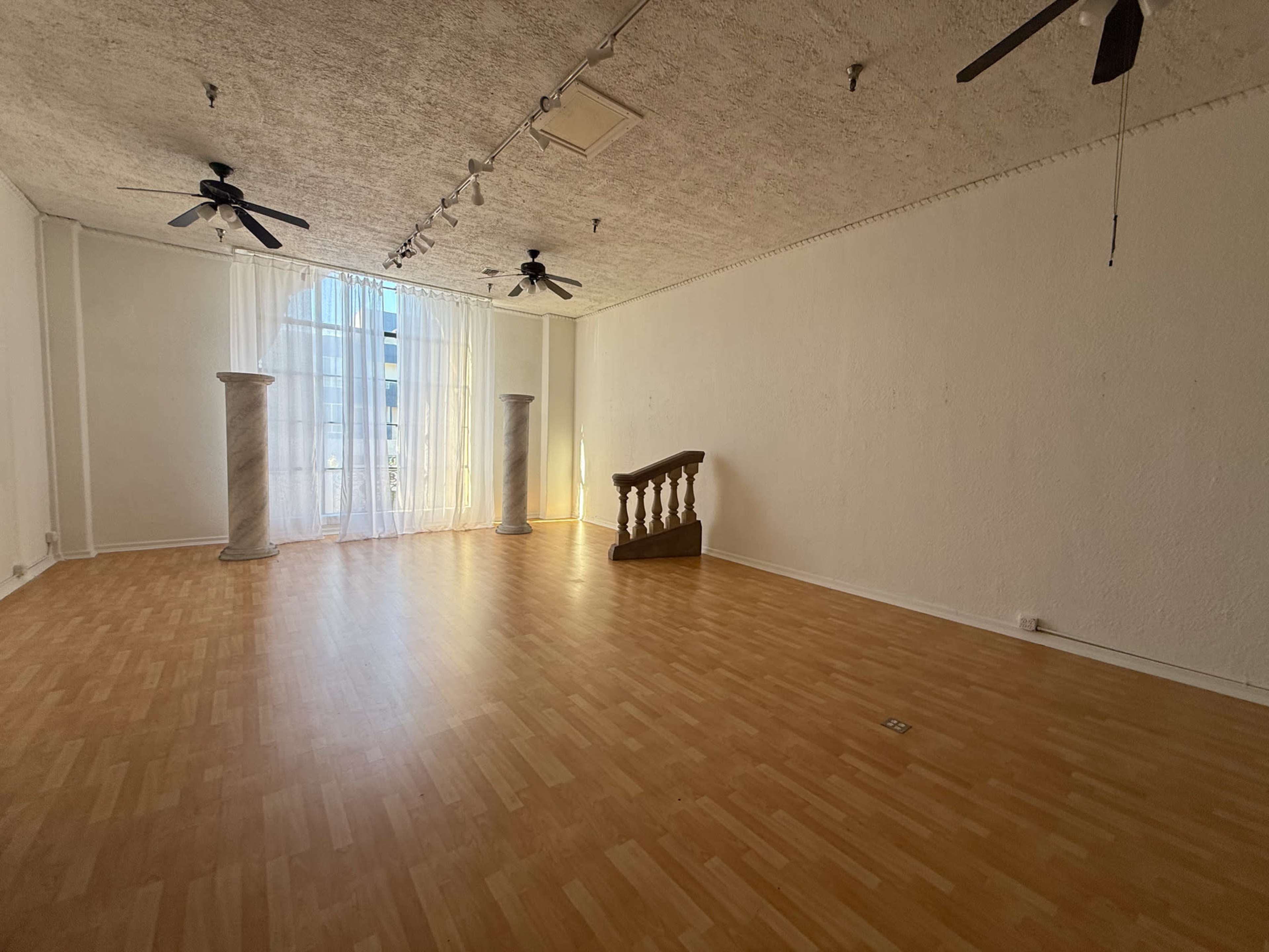 Downtown Art deco daylight Studio, huge large rod iron Image in Downtown, Santa ana, CA