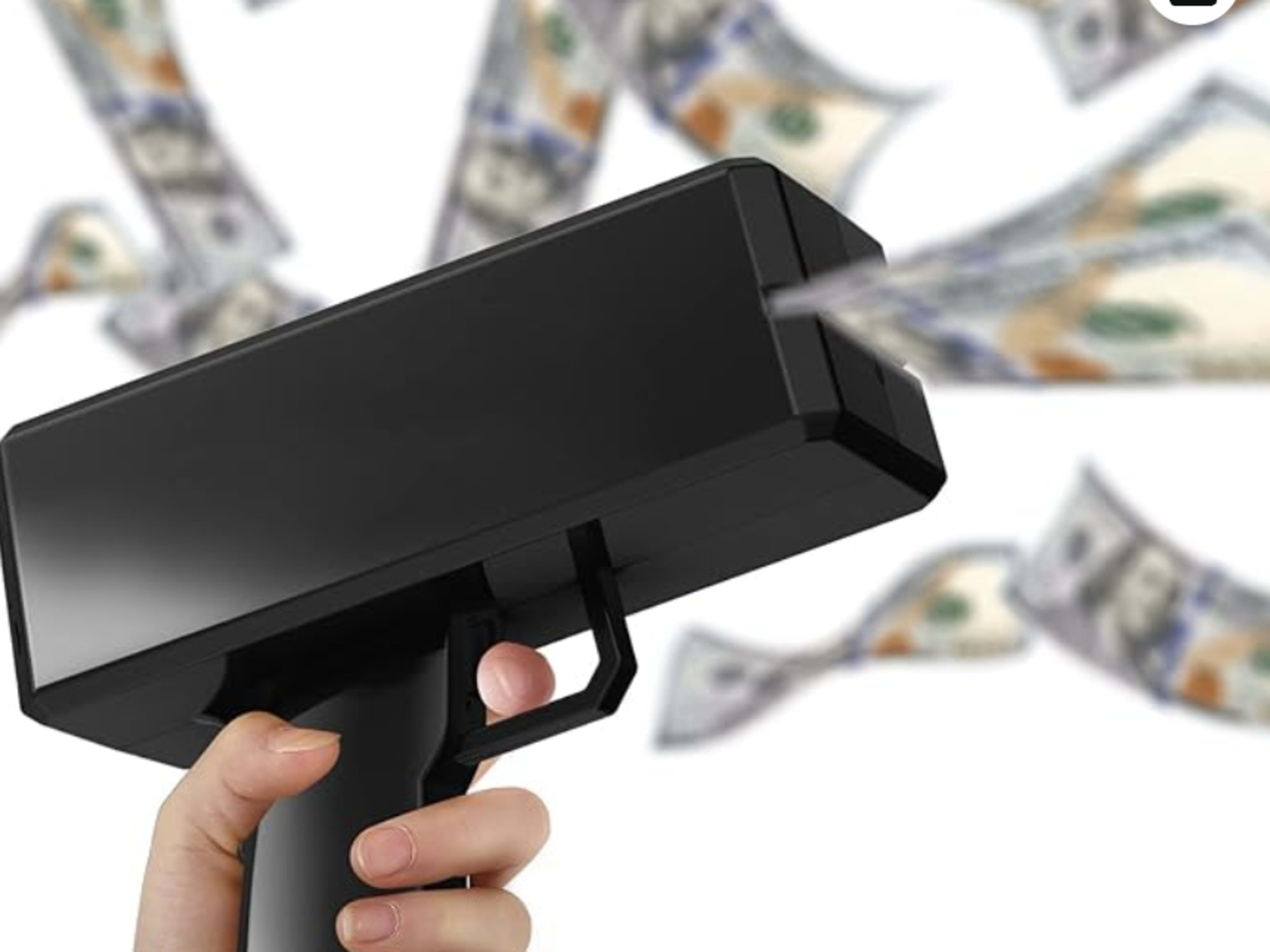 Prop Money and Money Gun