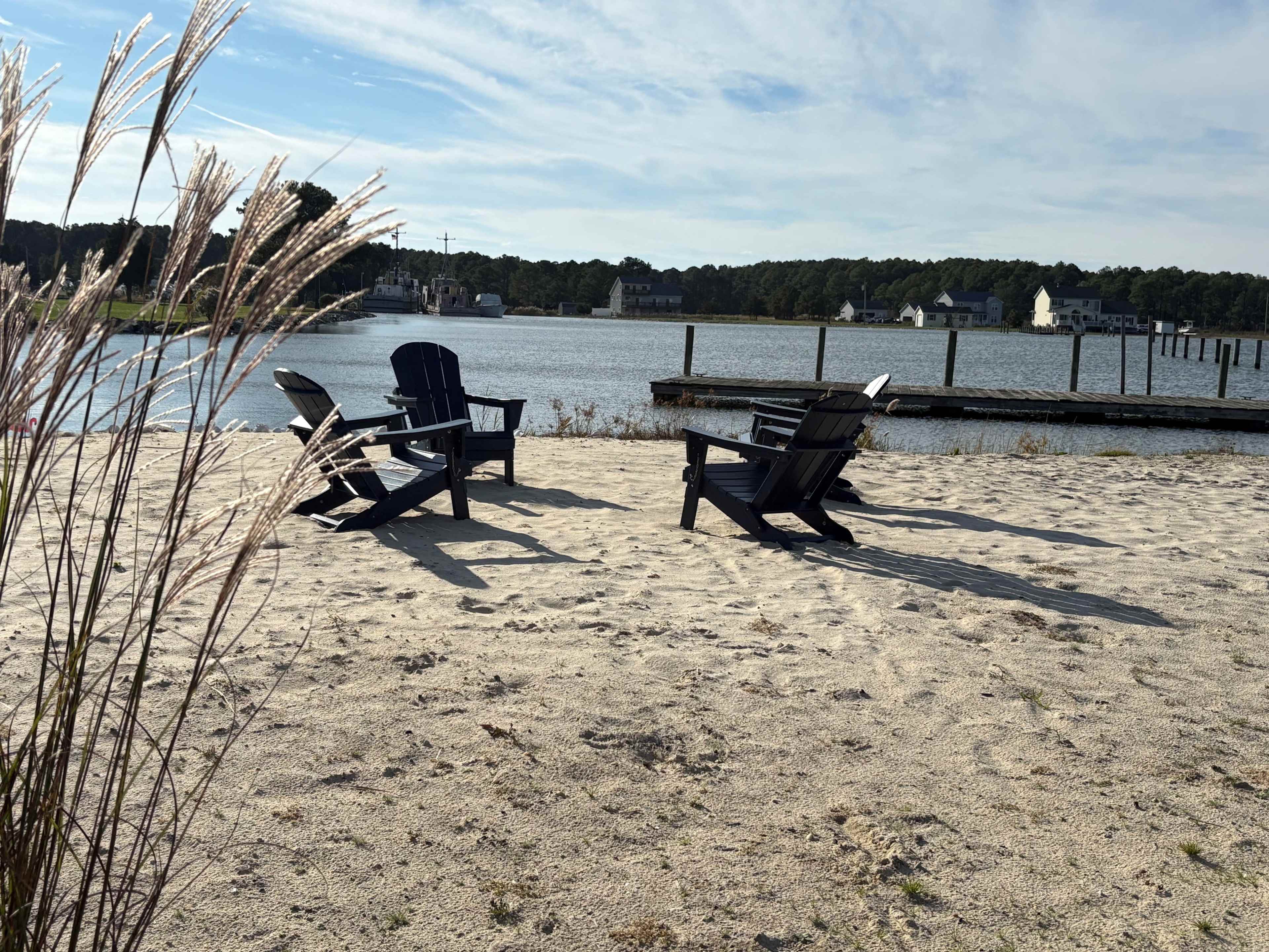 Bay property with private beach, Marina 210'pier and pavilion for your next event. Amazing views. Image in Madison, Madison, MD
