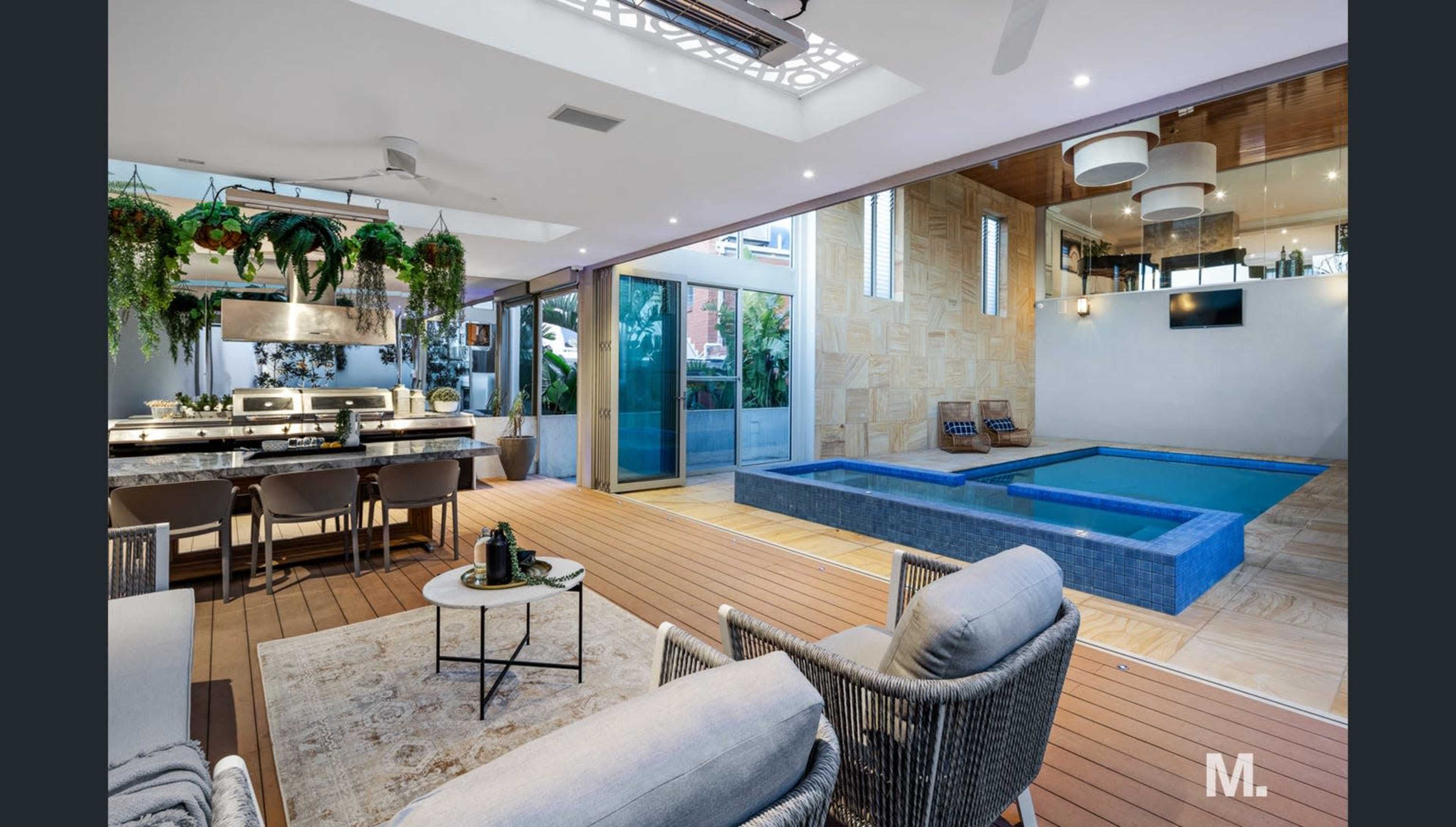 The opulence (Ultra-Luxury, Hollywood, Versace)  The layout (4-storey estate)  The magnet features (pool, cinema, party balcony) Image in Keilor, Keilor, VIC