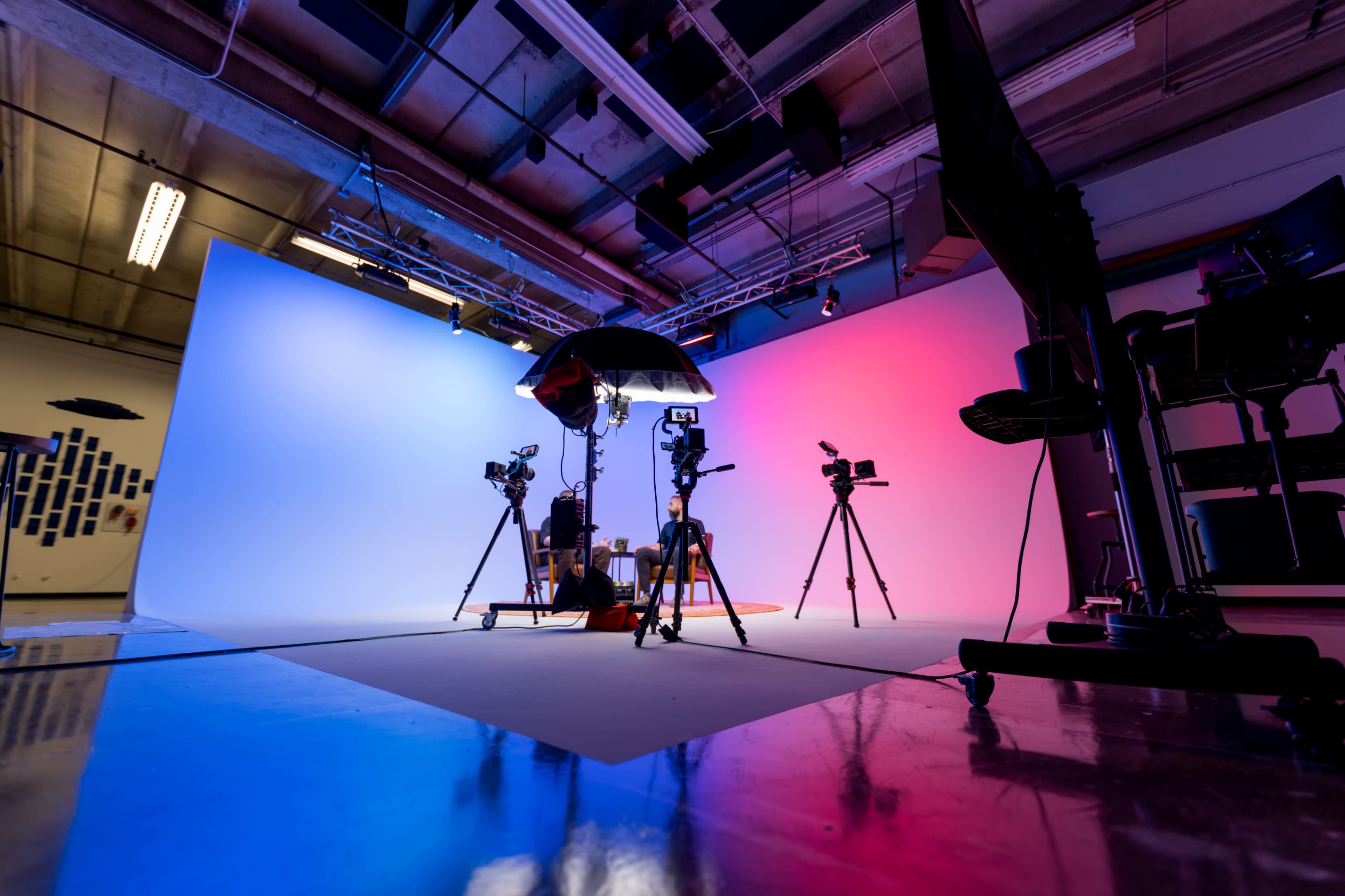 Cyc wall production studio Image in Naperville Park District, Naperville, IL