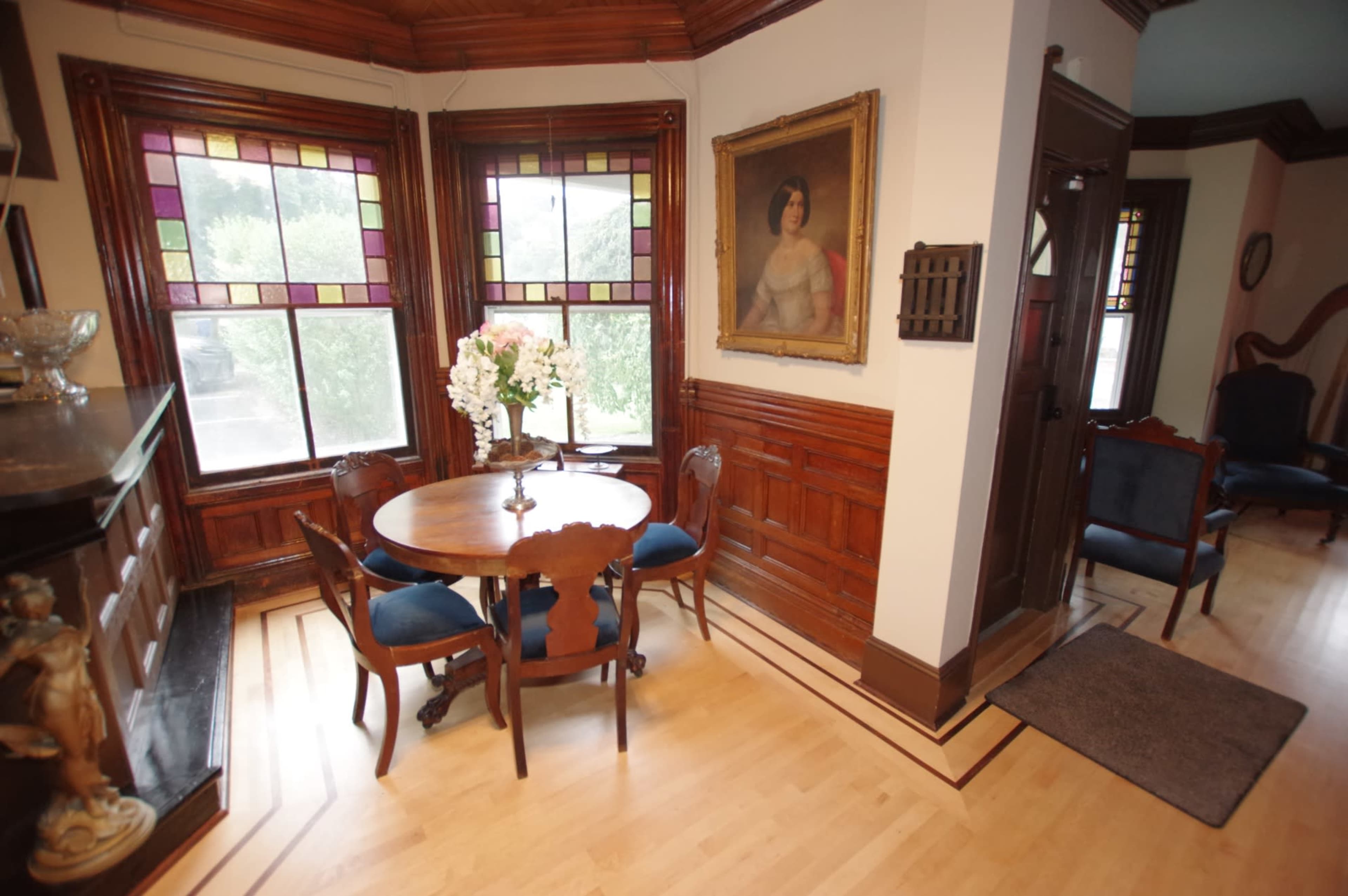 Victorian Parlor and Grand Auditorium with Stage Image in Brookhaven, Port Jefferson, NY