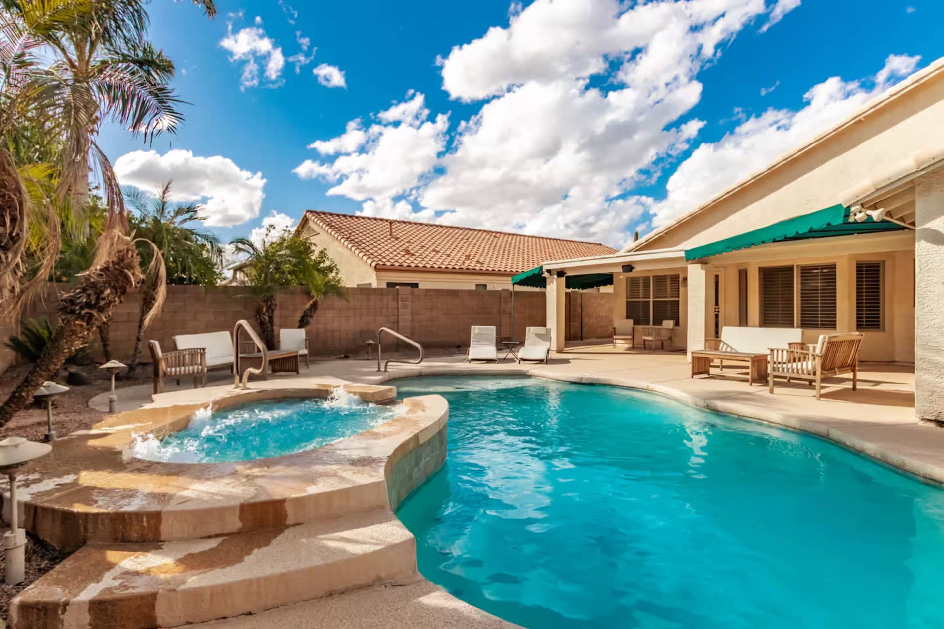 Your AZ Retreat: 4BR-Pool-Putting Green-Billiards! Image in Val Vista, Gilbert, AZ