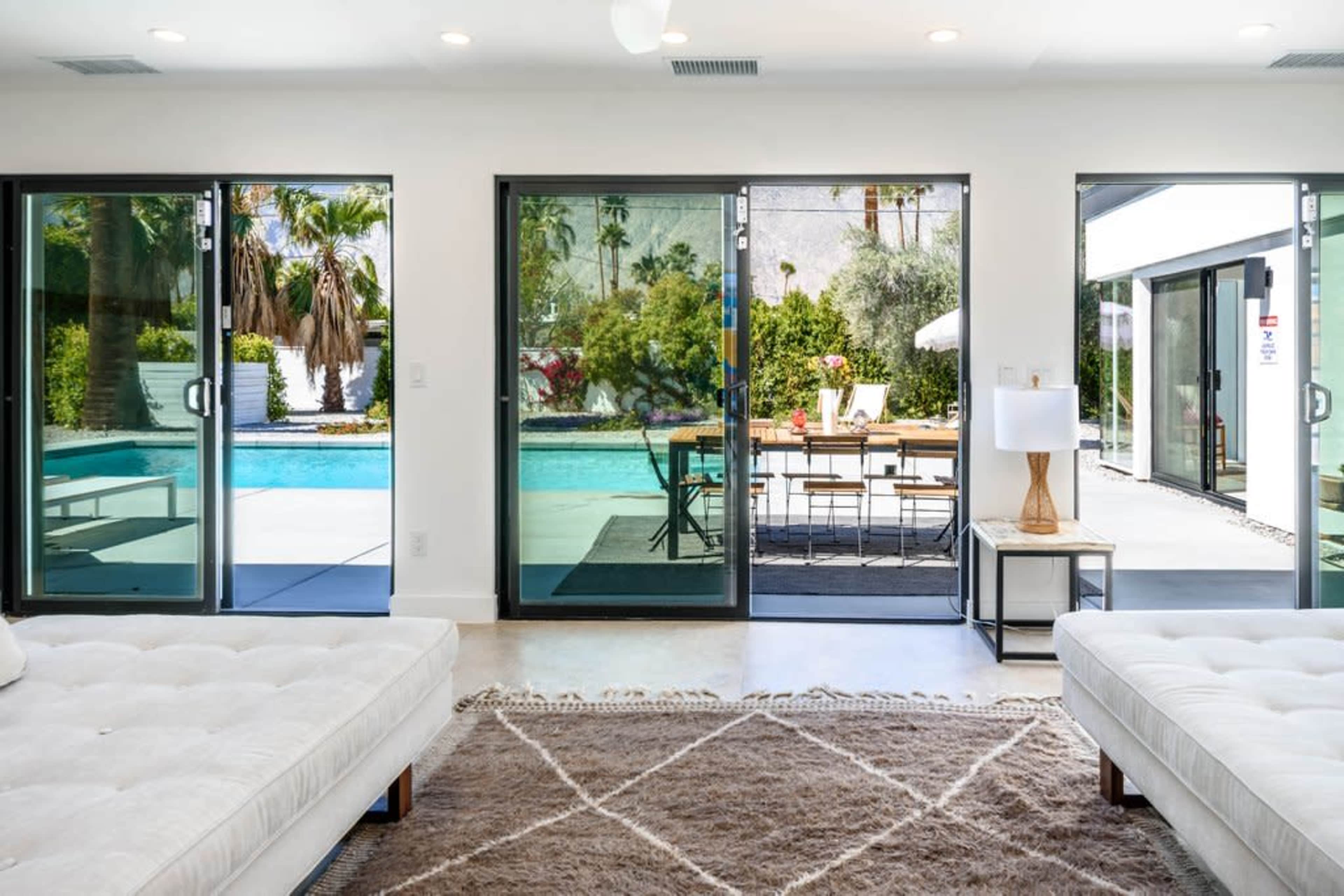 Luxury Mid-Century Oasis with Mountain Views & Pool in Palm Springs Image in Palm Springs, Palm Springs, CA