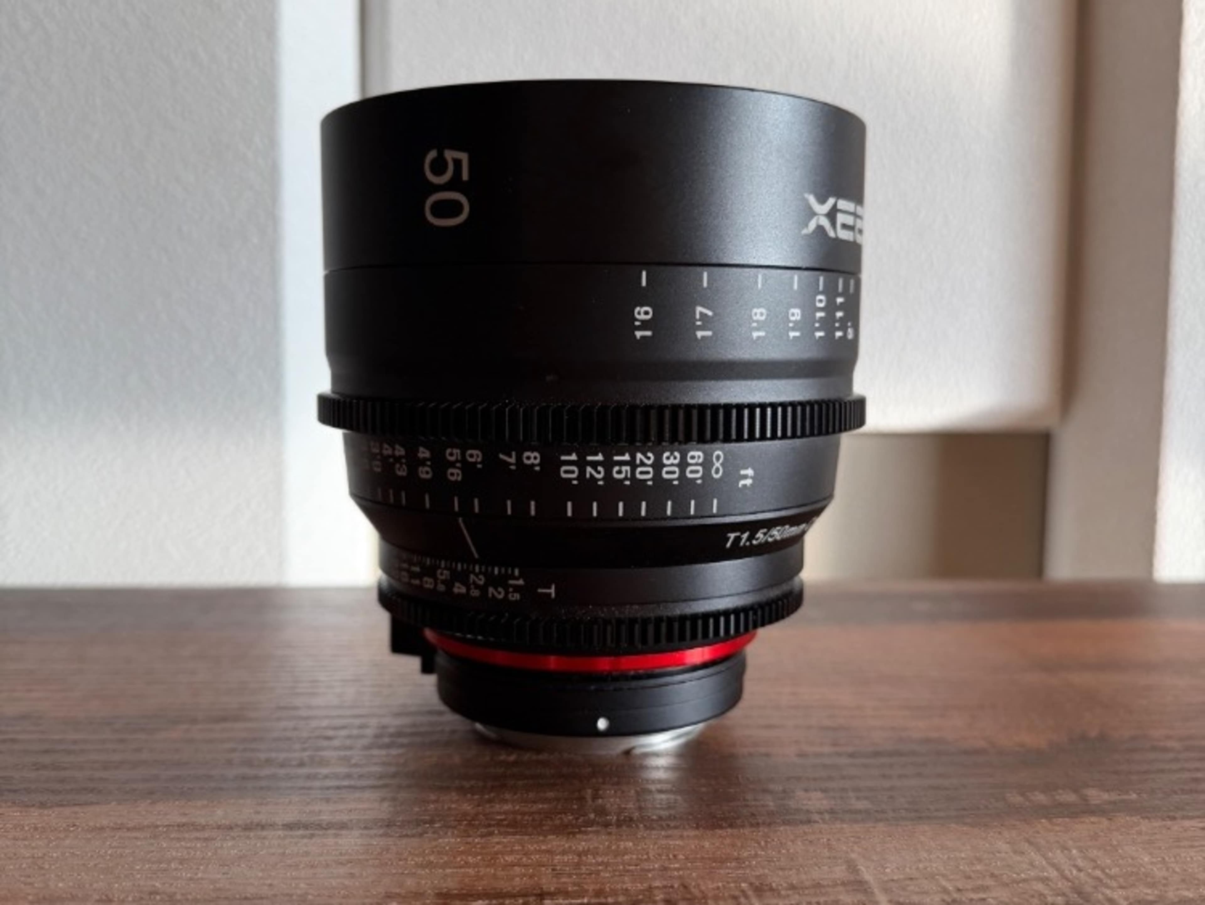Xeen 50mm Cine Lens