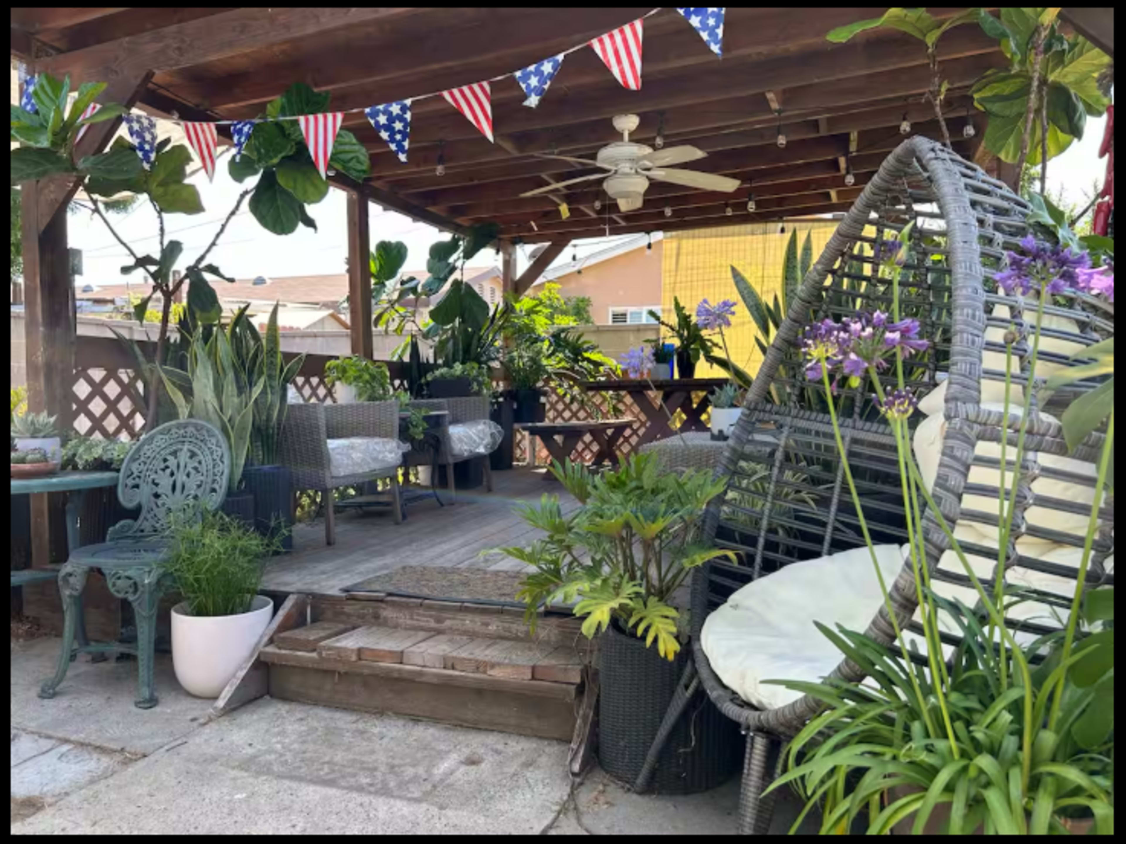 Charming Garden Oasis Home – Light-Filled Interior & Flexible Spaces Image in Midway City, Midway City, CA