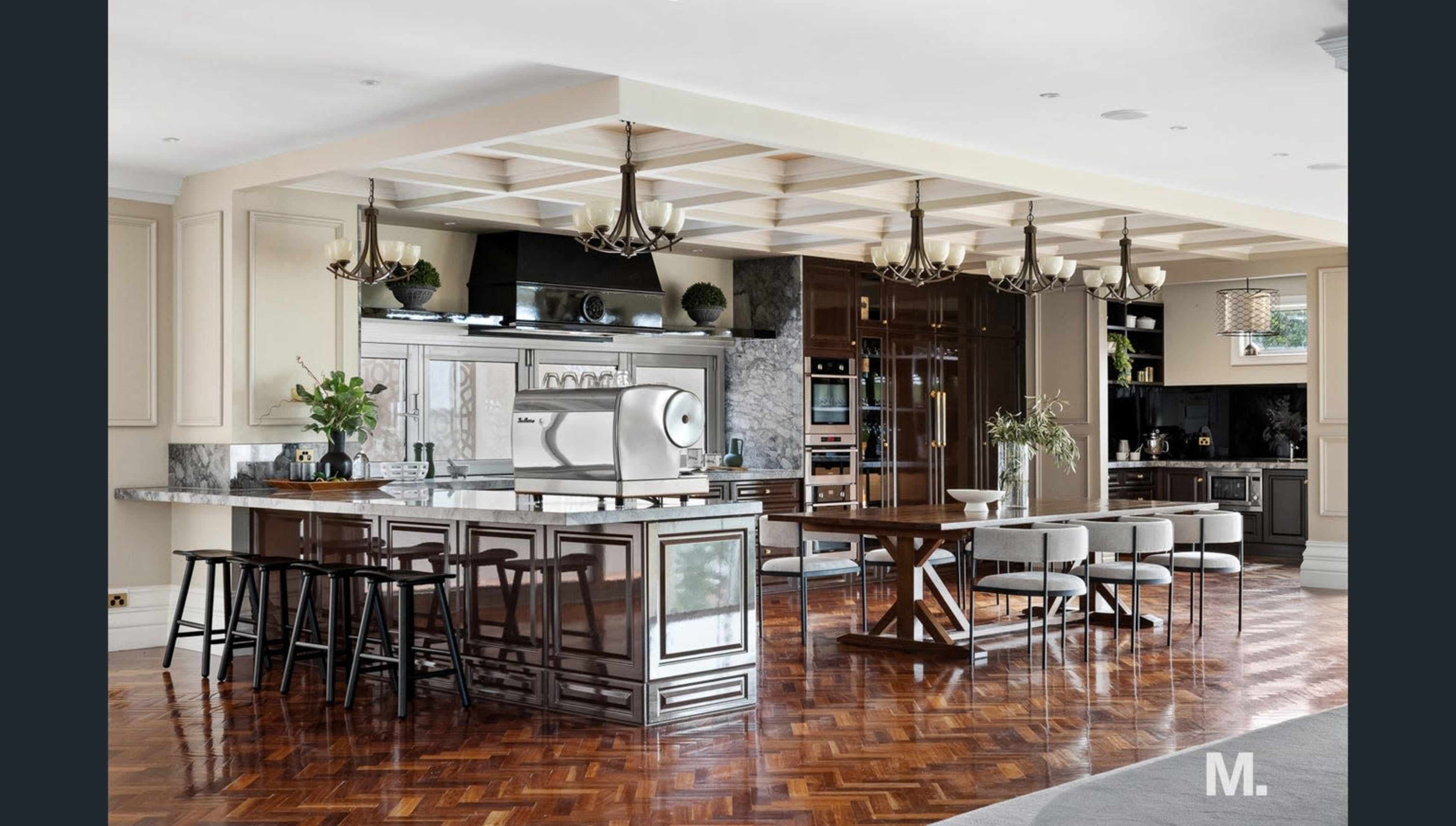The opulence (Ultra-Luxury, Hollywood, Versace)  The layout (4-storey estate)  The magnet features (pool, cinema, party balcony) Image in Keilor, Keilor, VIC