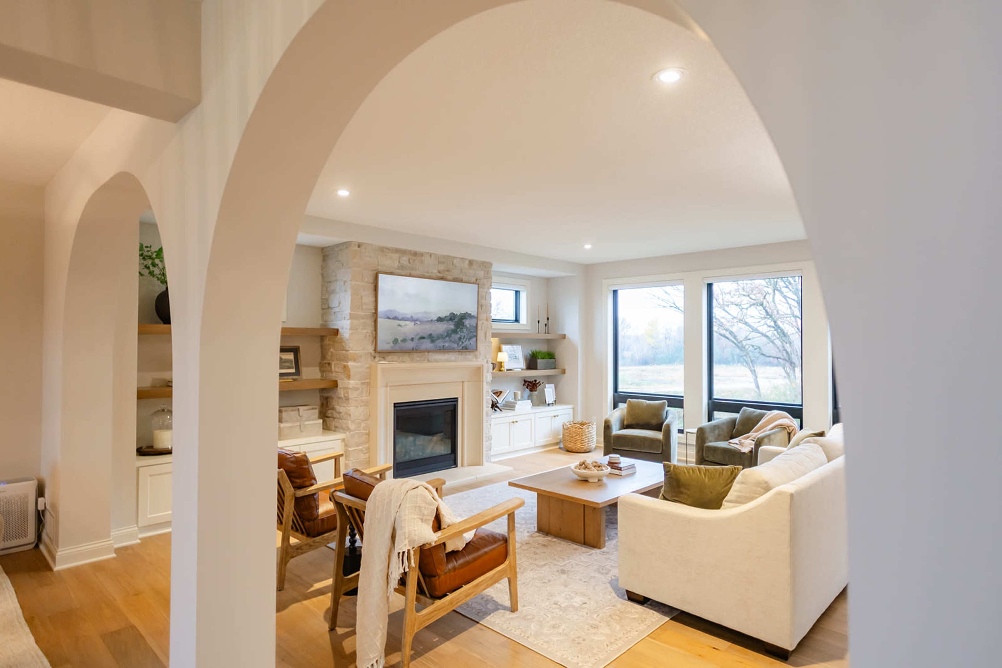 Suburban Home with Woodland Views Image in Victoria, Victoria, MN