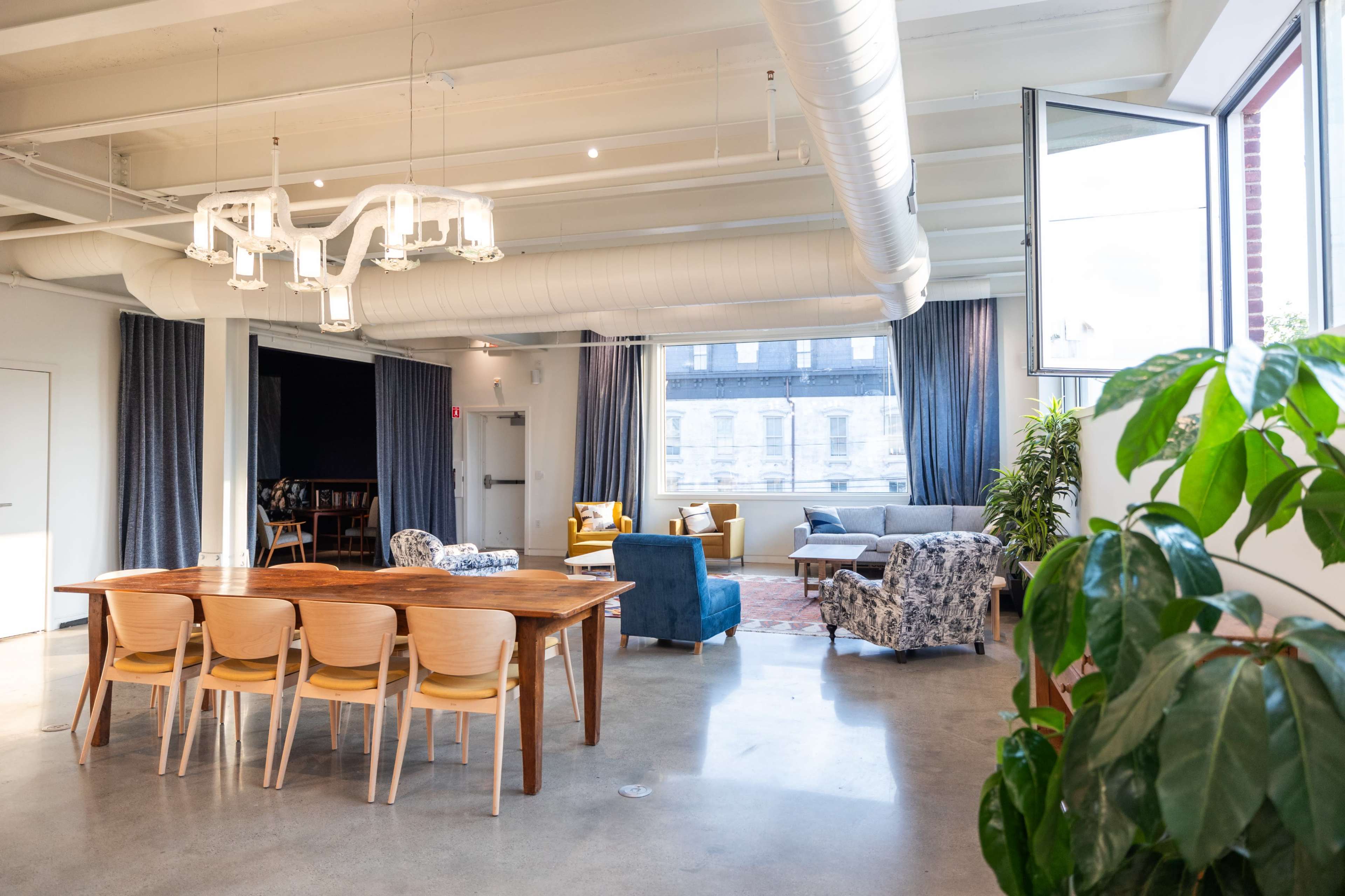 Bright, Multi-Level Event Space in the Heart of Hudson with Rooftop Terrace and Mountain Views Image in Hudson, Hudson, NY