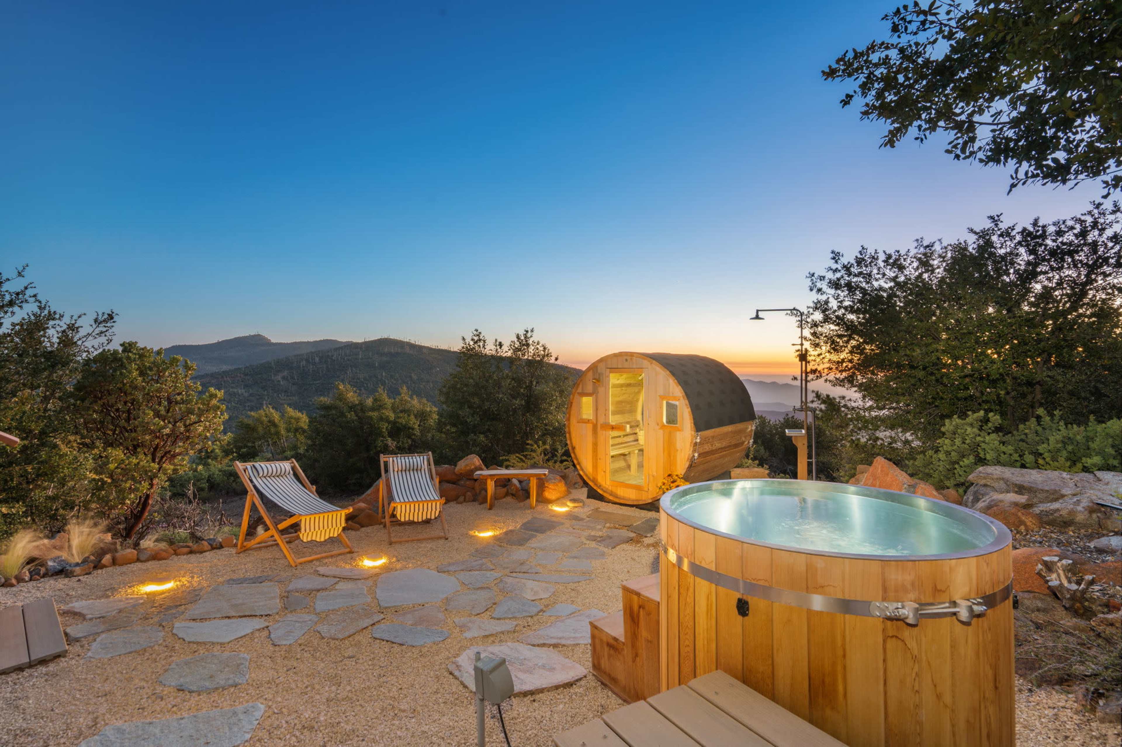 Epic Mountain Views, Pickleball & Cedar Hot Tub Image in , julian, CA