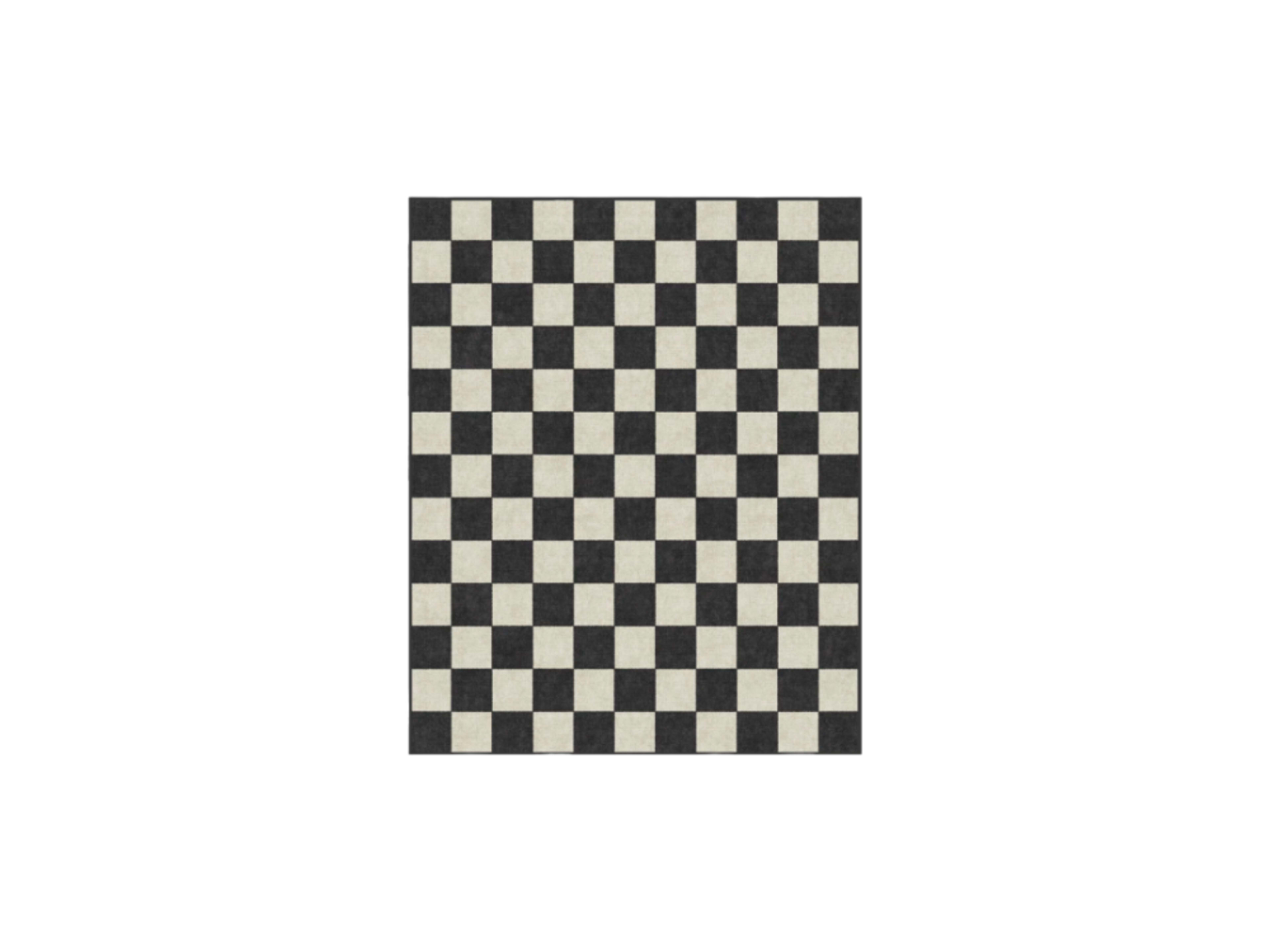 Checkered Rug 8x10