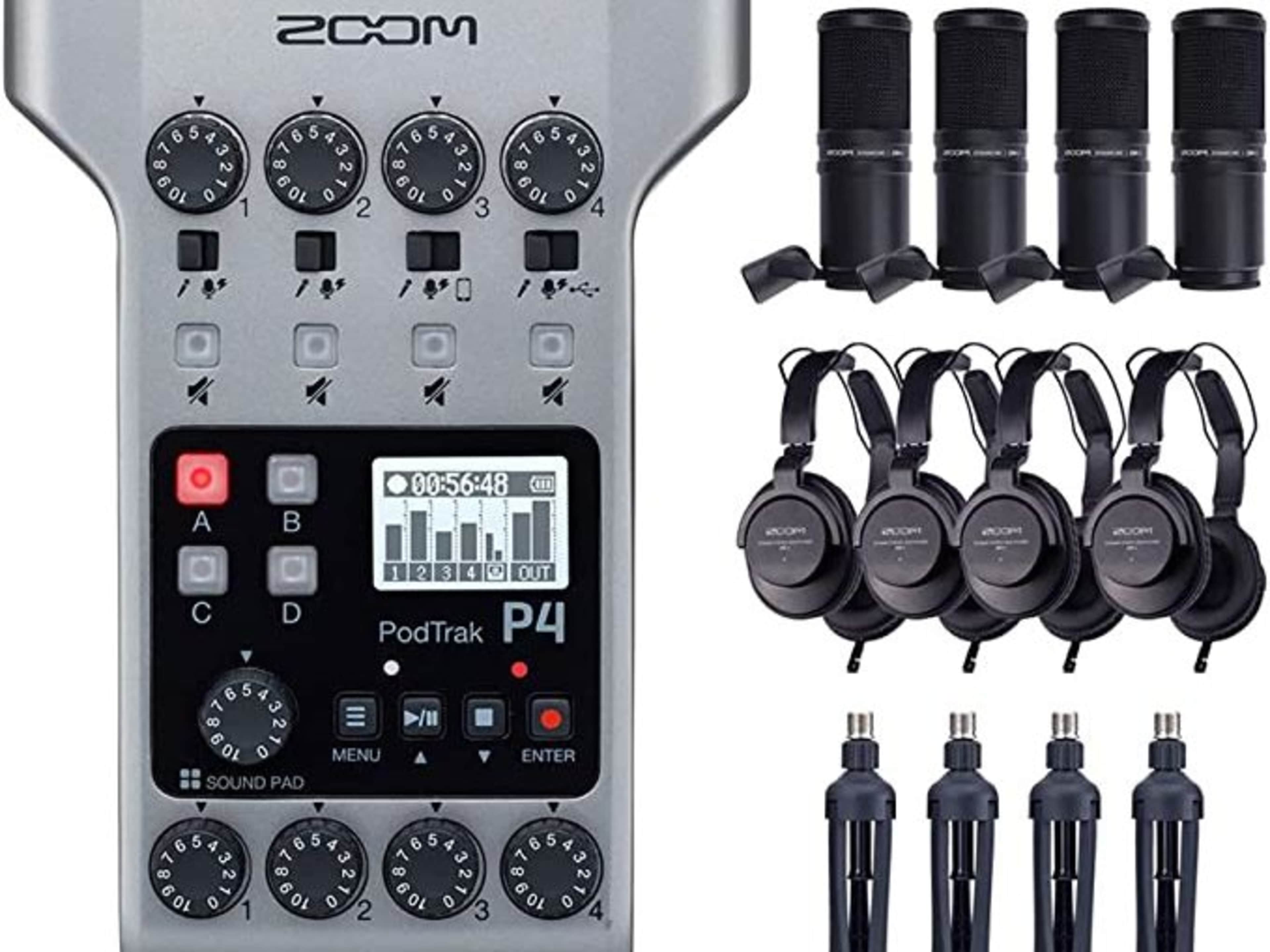 Zoom 4 Person Podcast