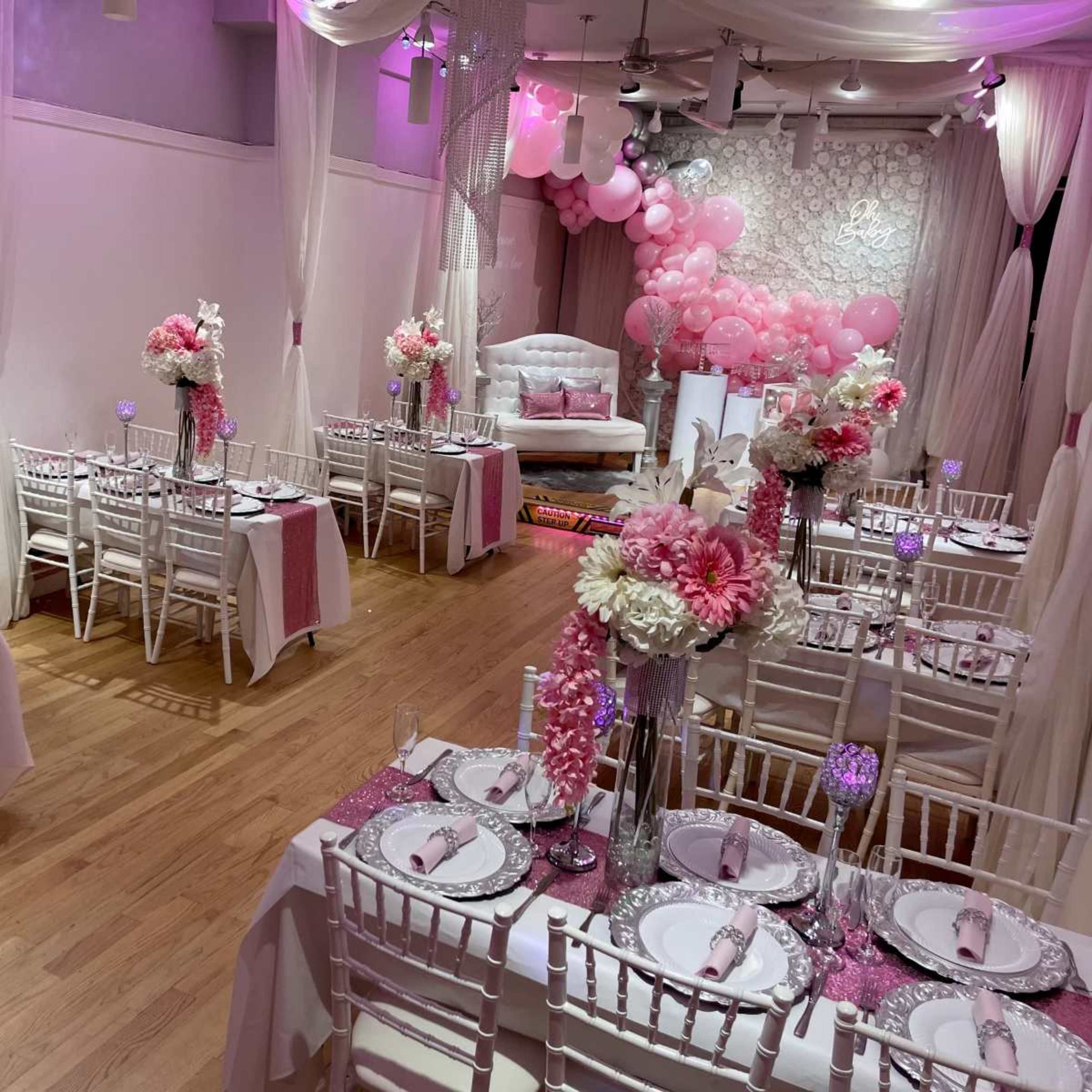 Bushwick Elegance:  Bridal & Baby Showers, Weddings & Receptions, Birthdays Image in Ocean Hill, Brooklyn, NY