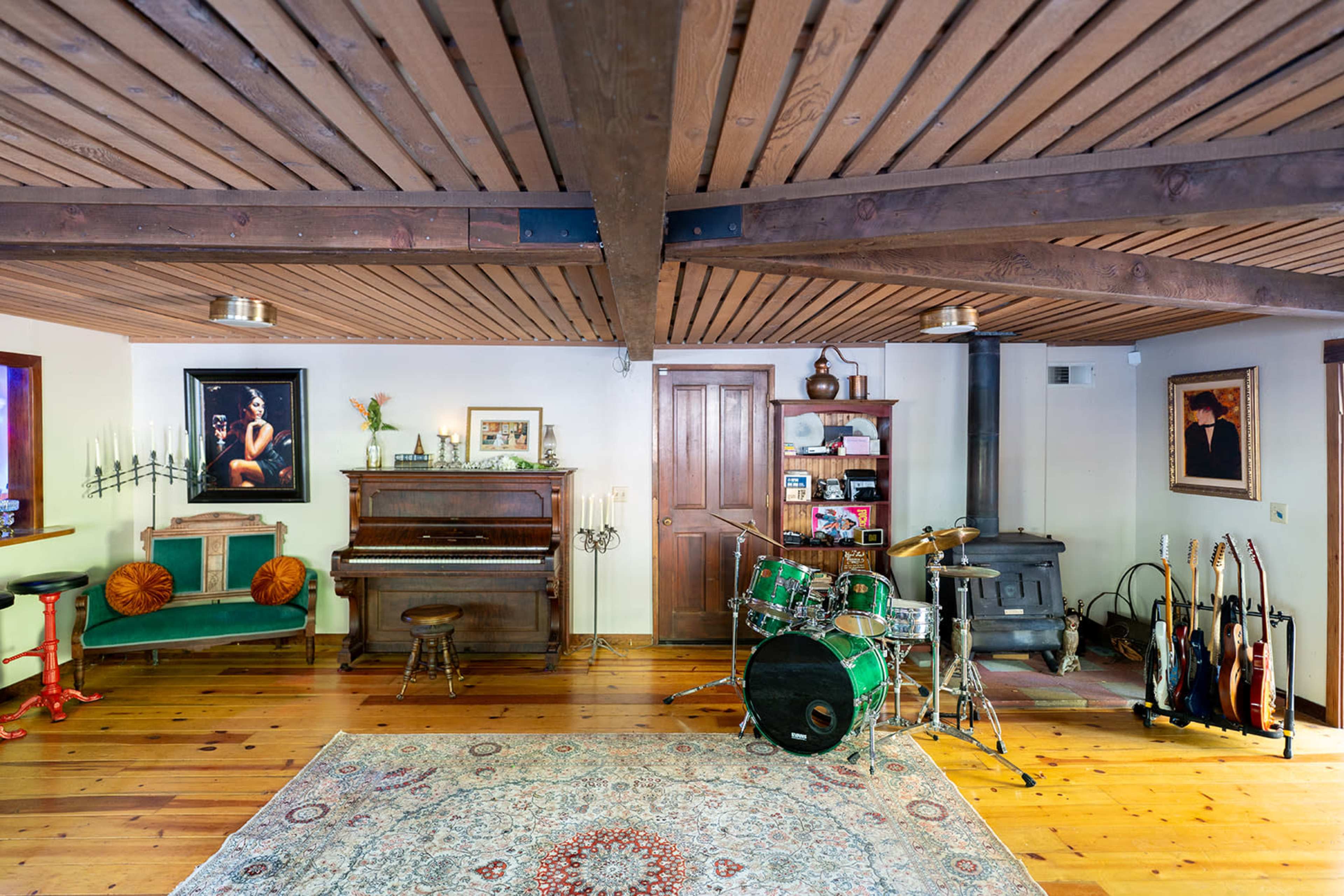 1920s Speakeasy-Style Music Salon with Steinway Piano Image in , Scotts Valley, CA
