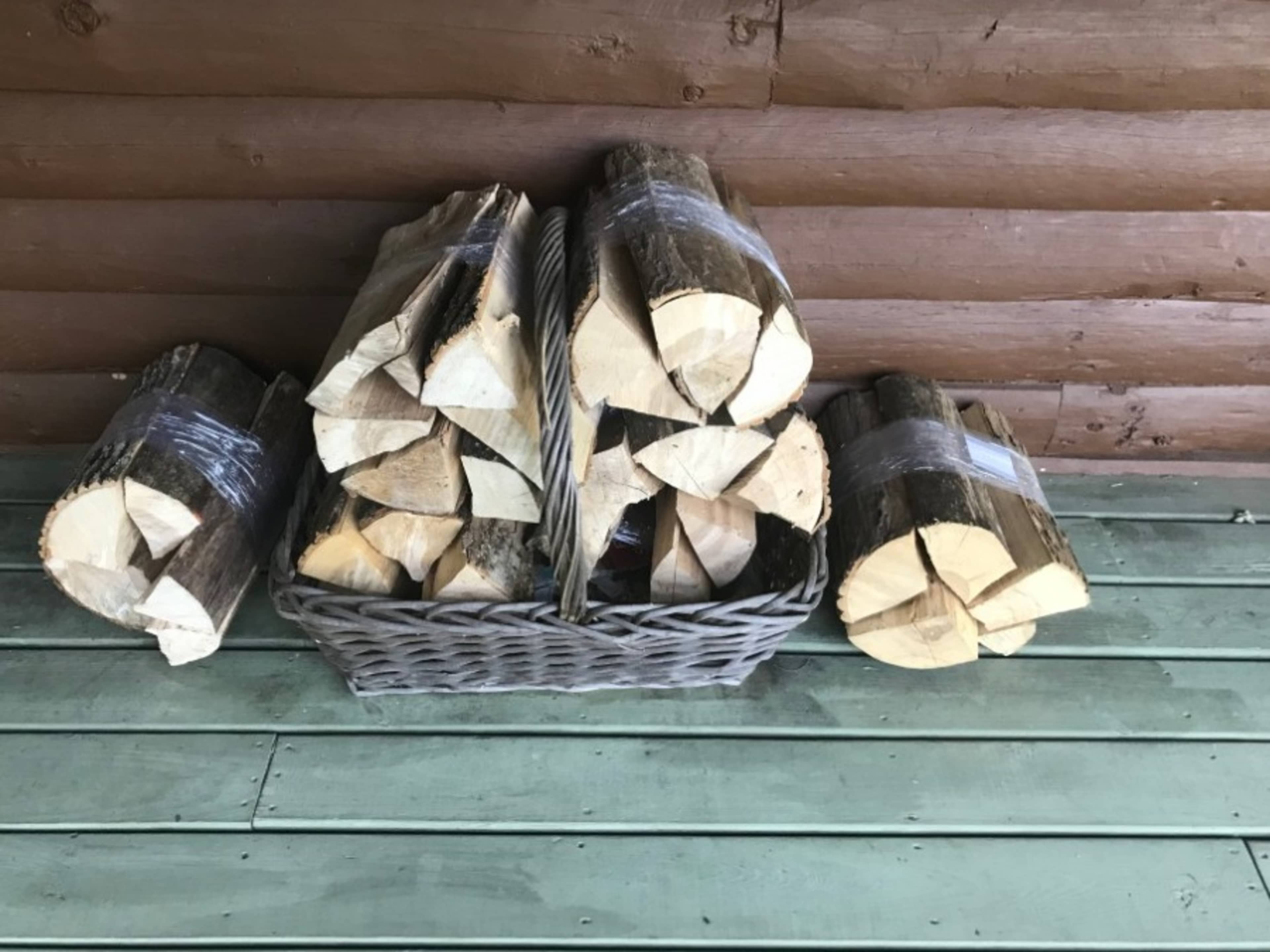 Bundles of wood