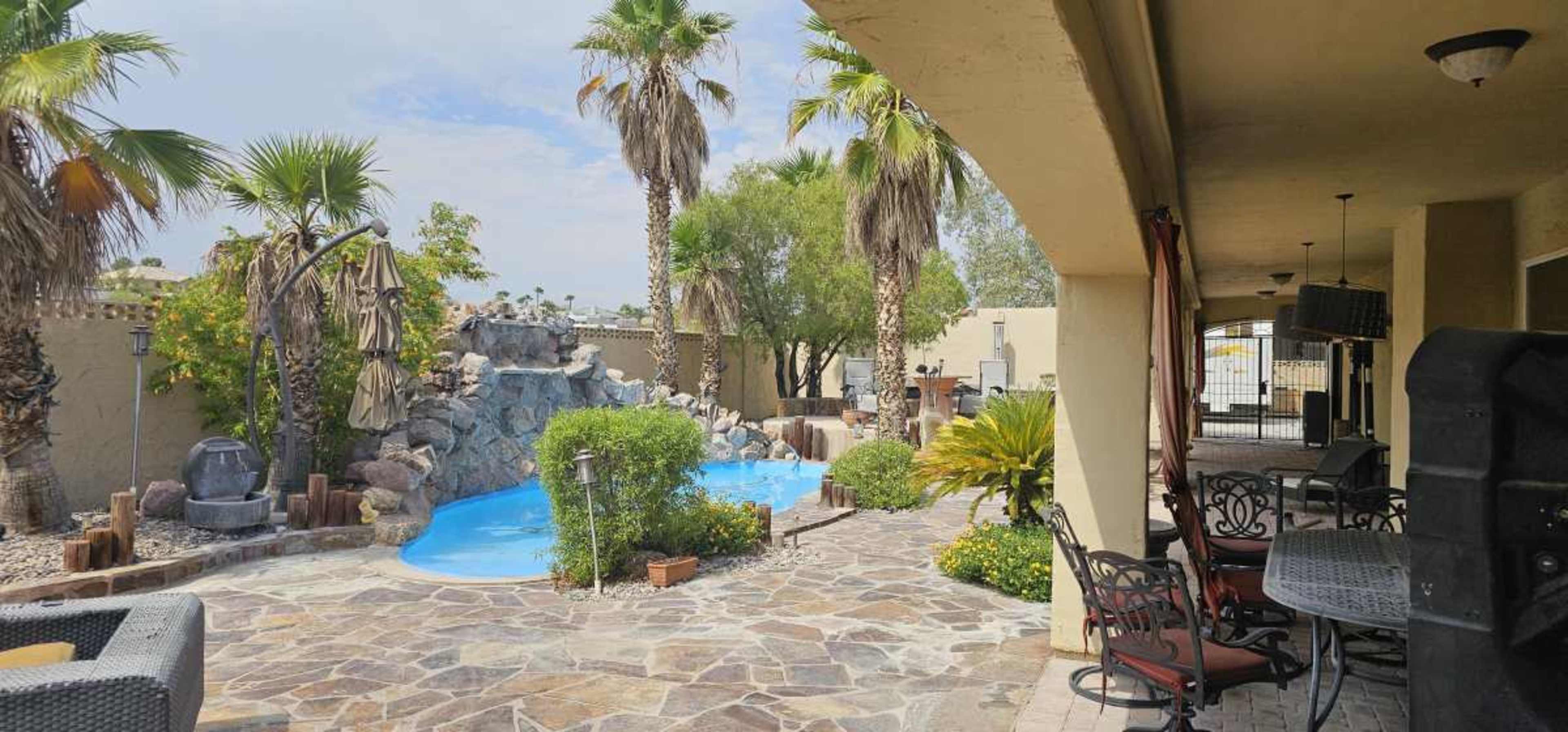 Backyard Oasis with Pool, Outdoor Kitchen & Basketball Court. Image in La Madre Foothills, Las Vegas, NV