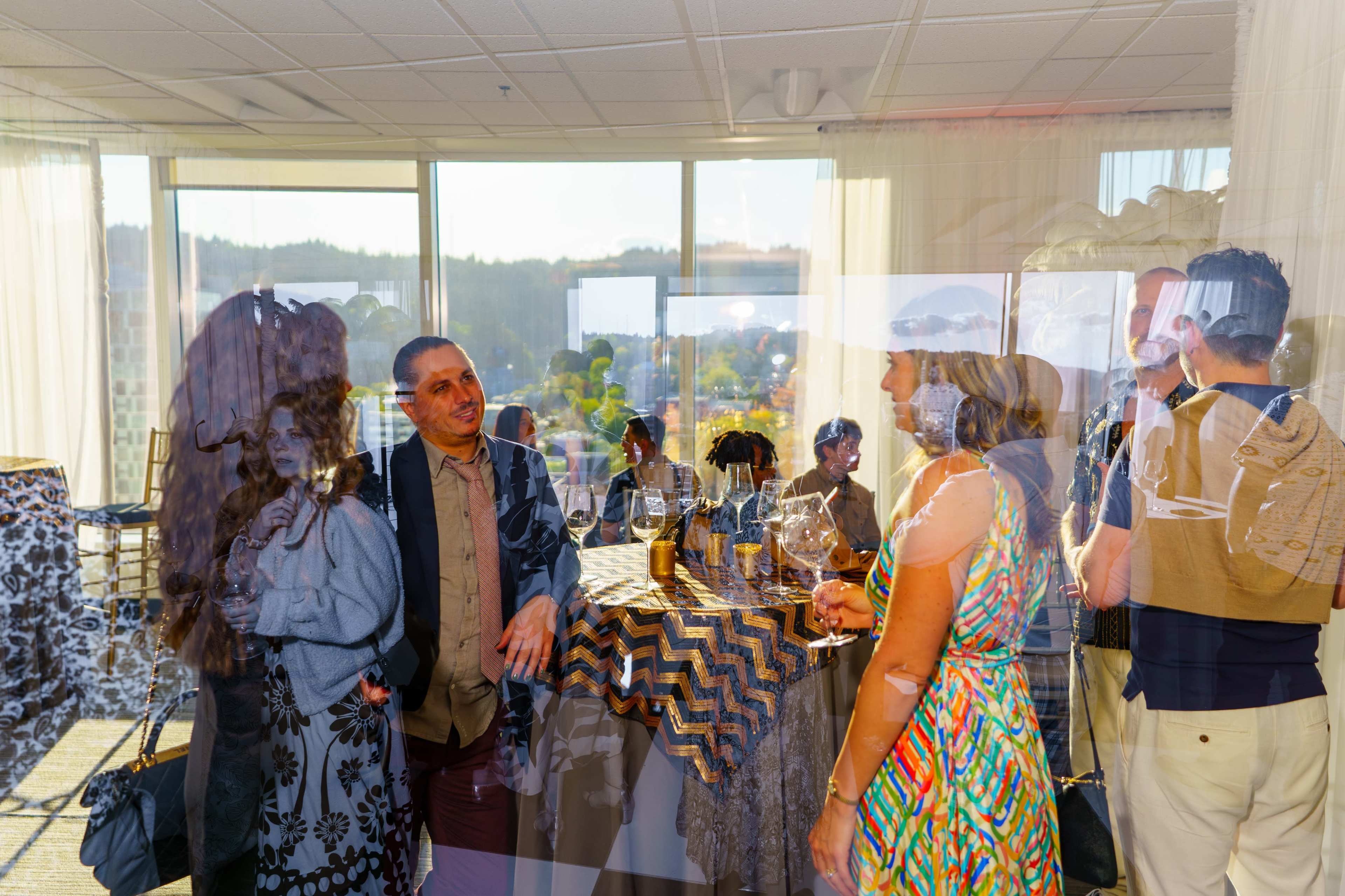 Event Space with floor to ceiling windows and panoramic views of Portland Image in Southwest Portland, Portland, OR
