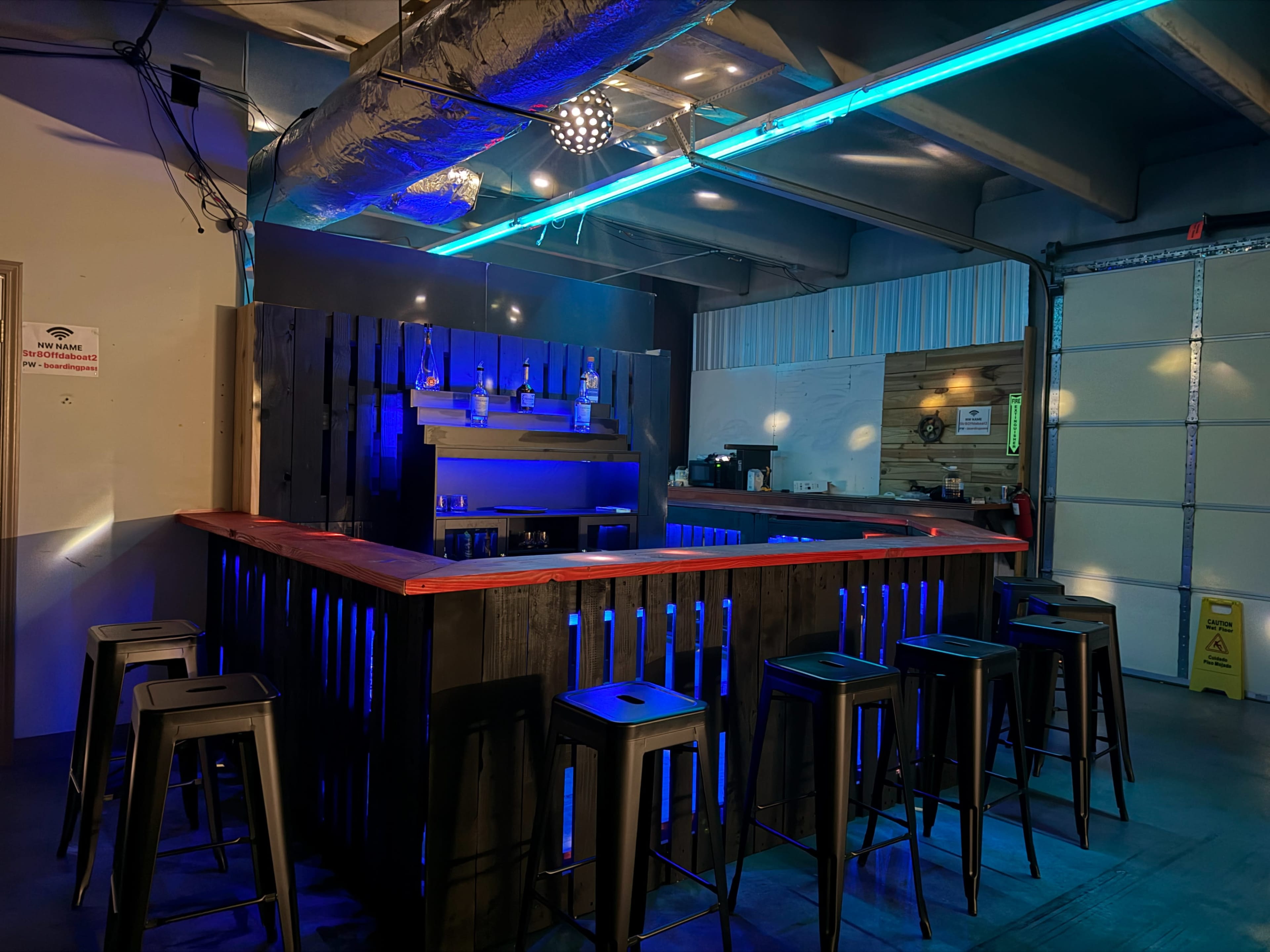 LED LACED BAR WITH DISCO BALL Image in Chamblee, chamblee, GA