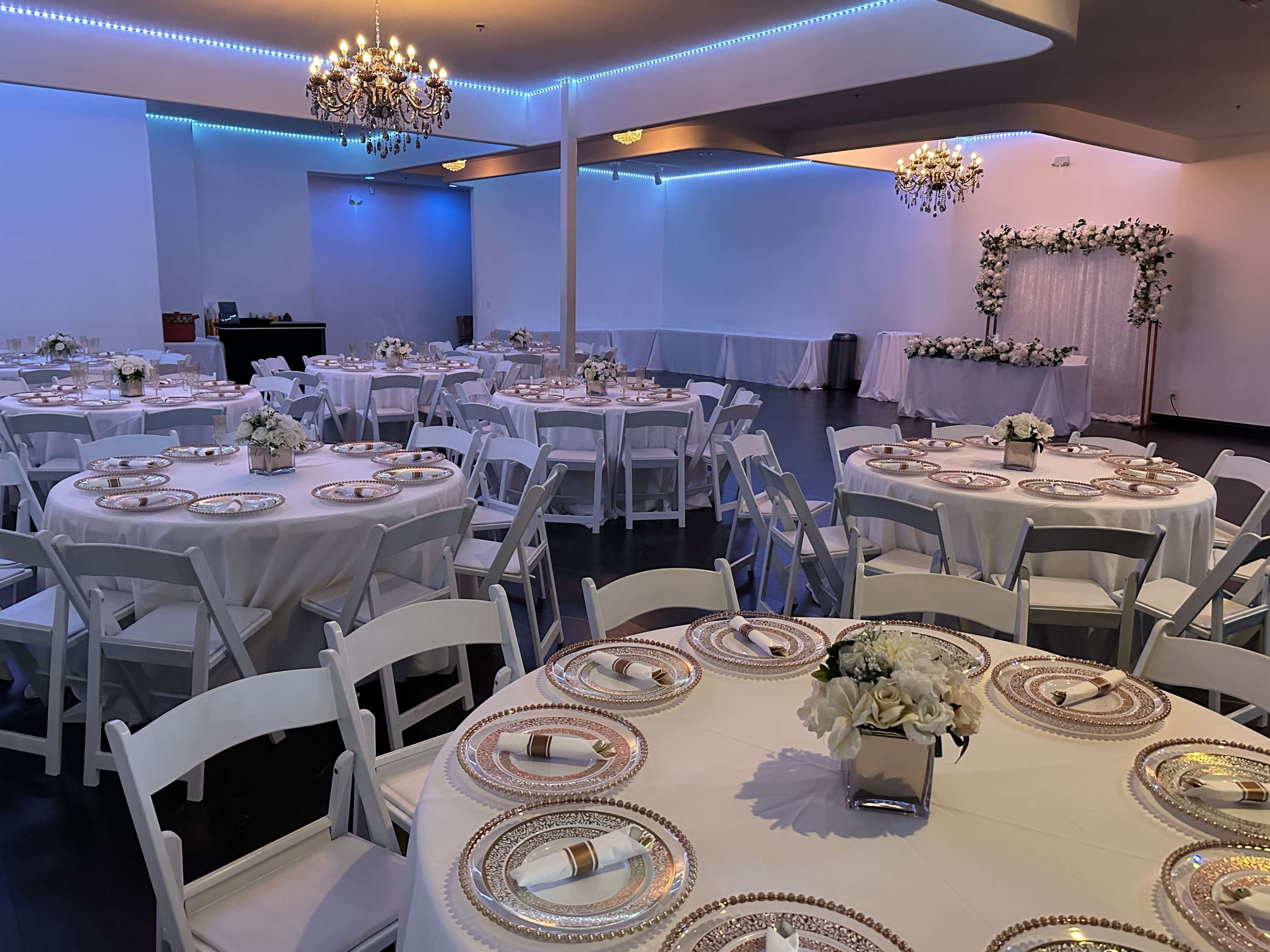 Modern Chandelier Ballroom Image in West Sahara, Las Vegas, NV