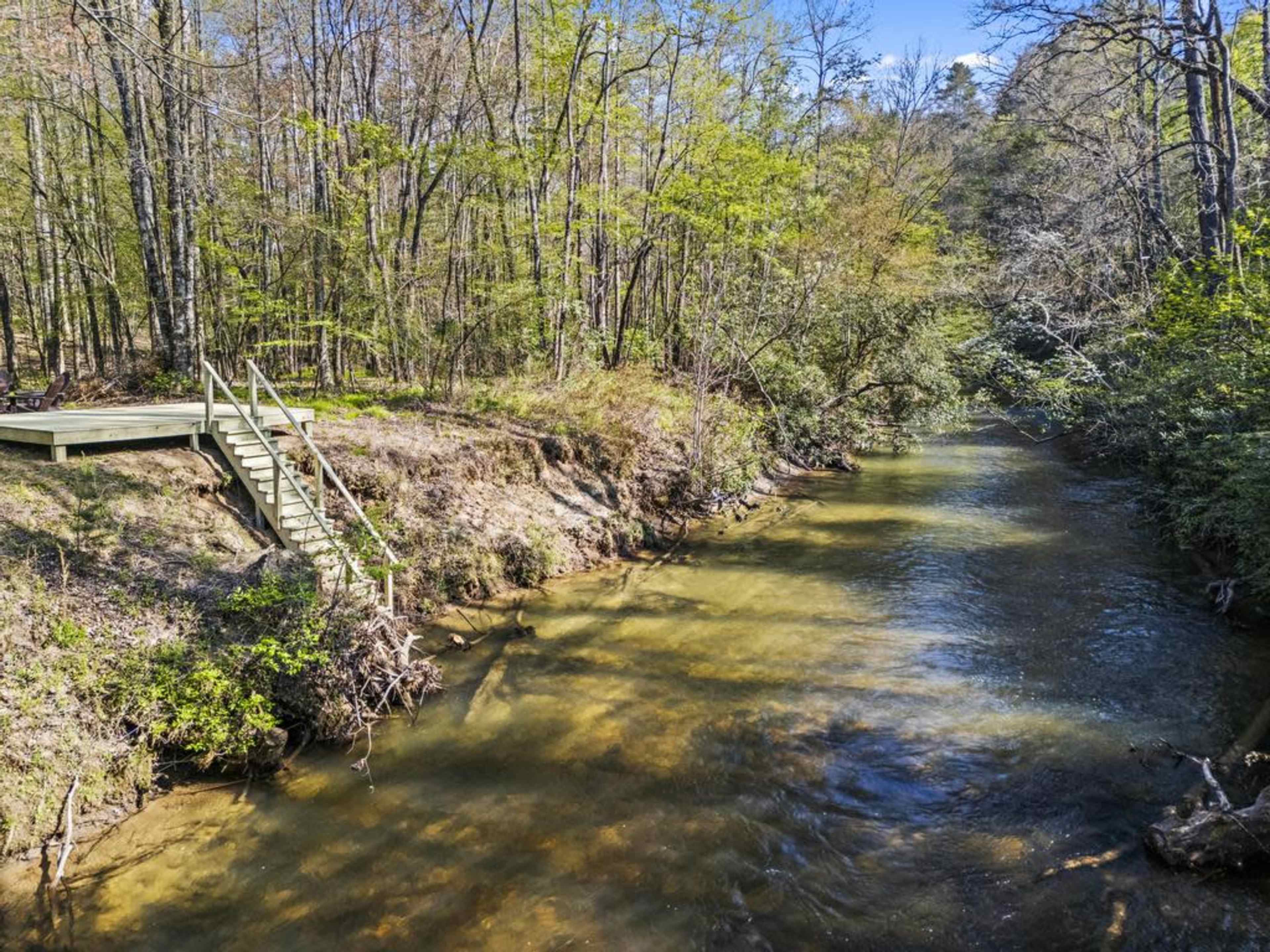 A Modern Wellness Cabin in Blue Ridge, GA, on Fightingtown Creek Image in , Epworth, GA
