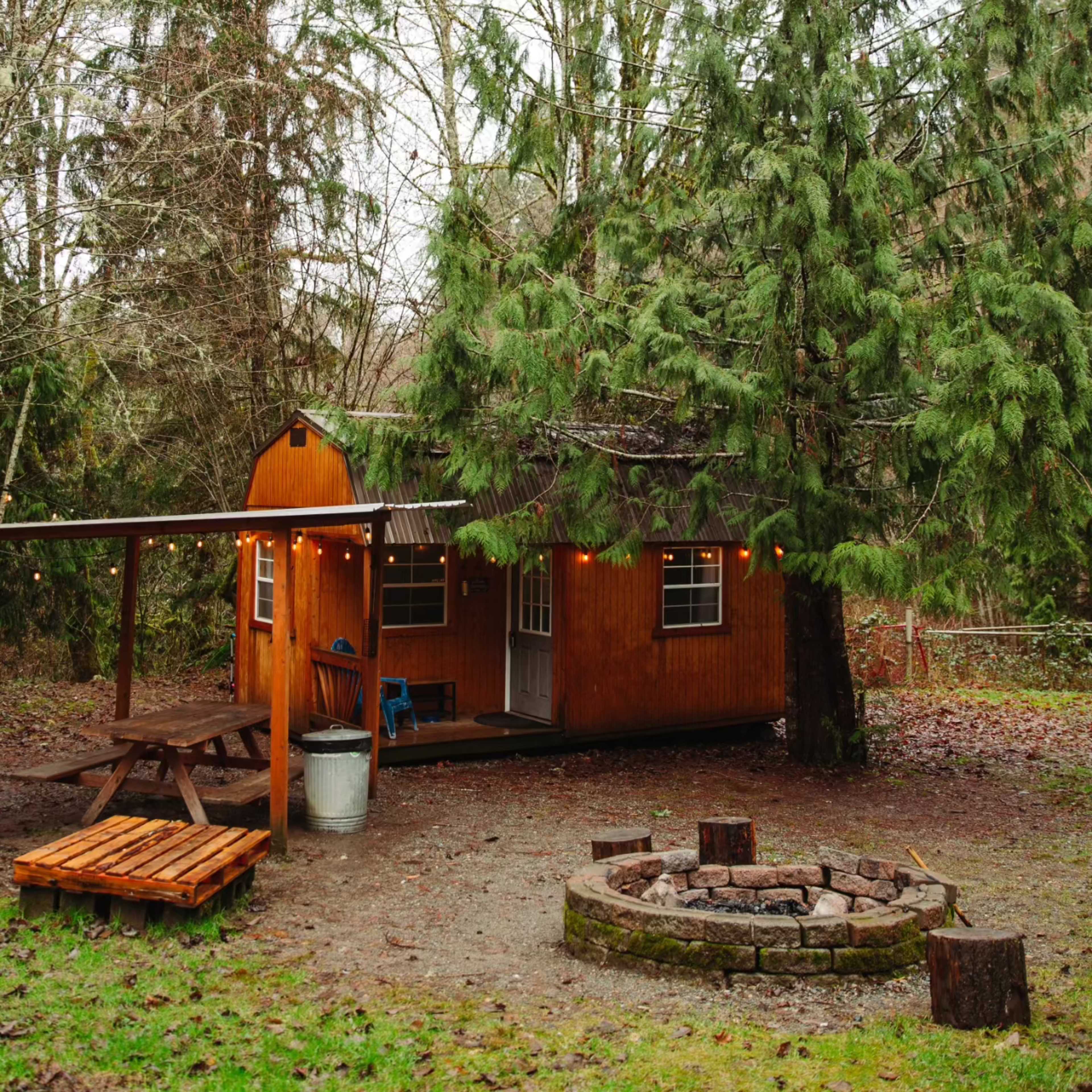Cedar River Glamping and Camping Image in Hobart, Maple Valley, WA