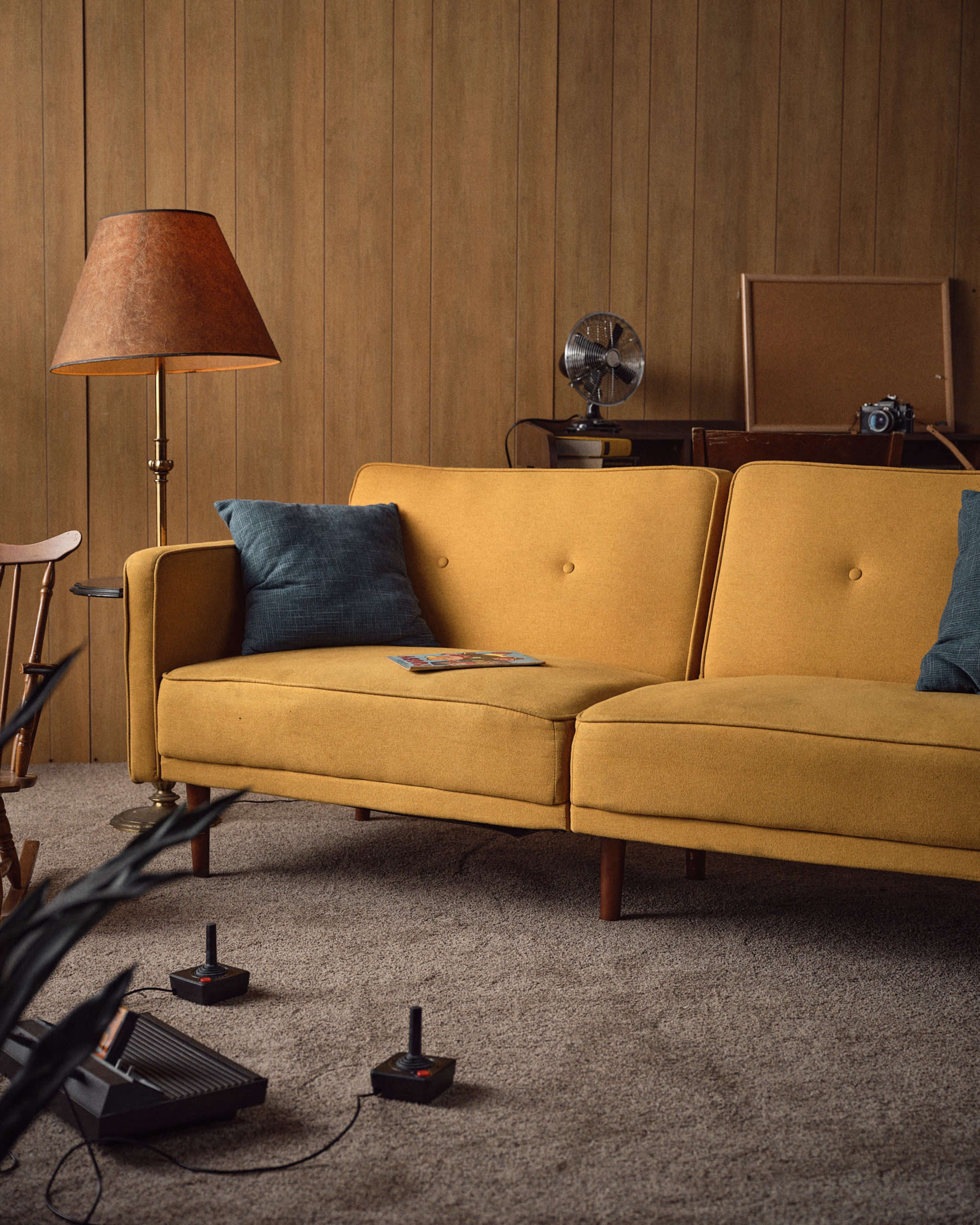 Retro Vintage Living Room | Editorial, Lifestyle & Film Shoots Image in Floresta Gardens - Bradrick, San Leandro, CA