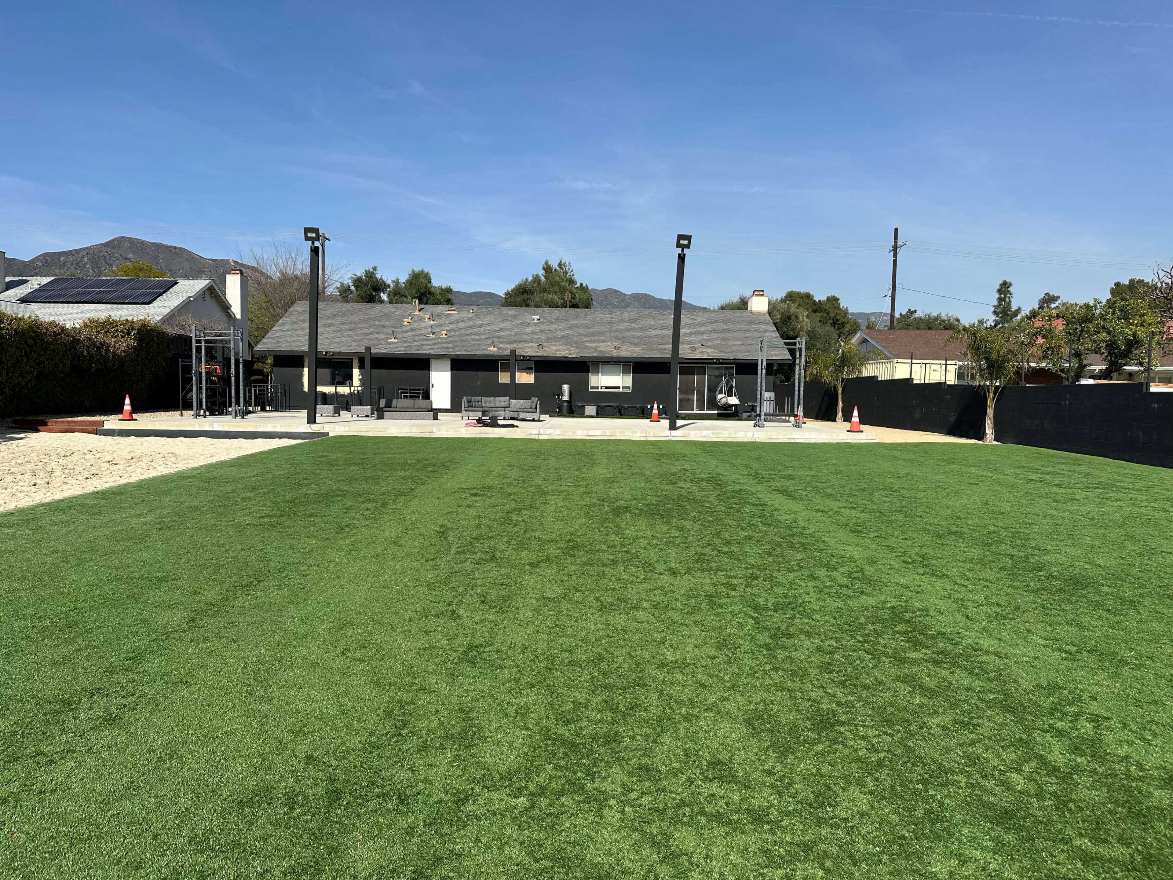 Belle Vue - An outdoor space for cherished gatherings and great for fitness activities. Image in Sylmar, Rancho Cascades, CA