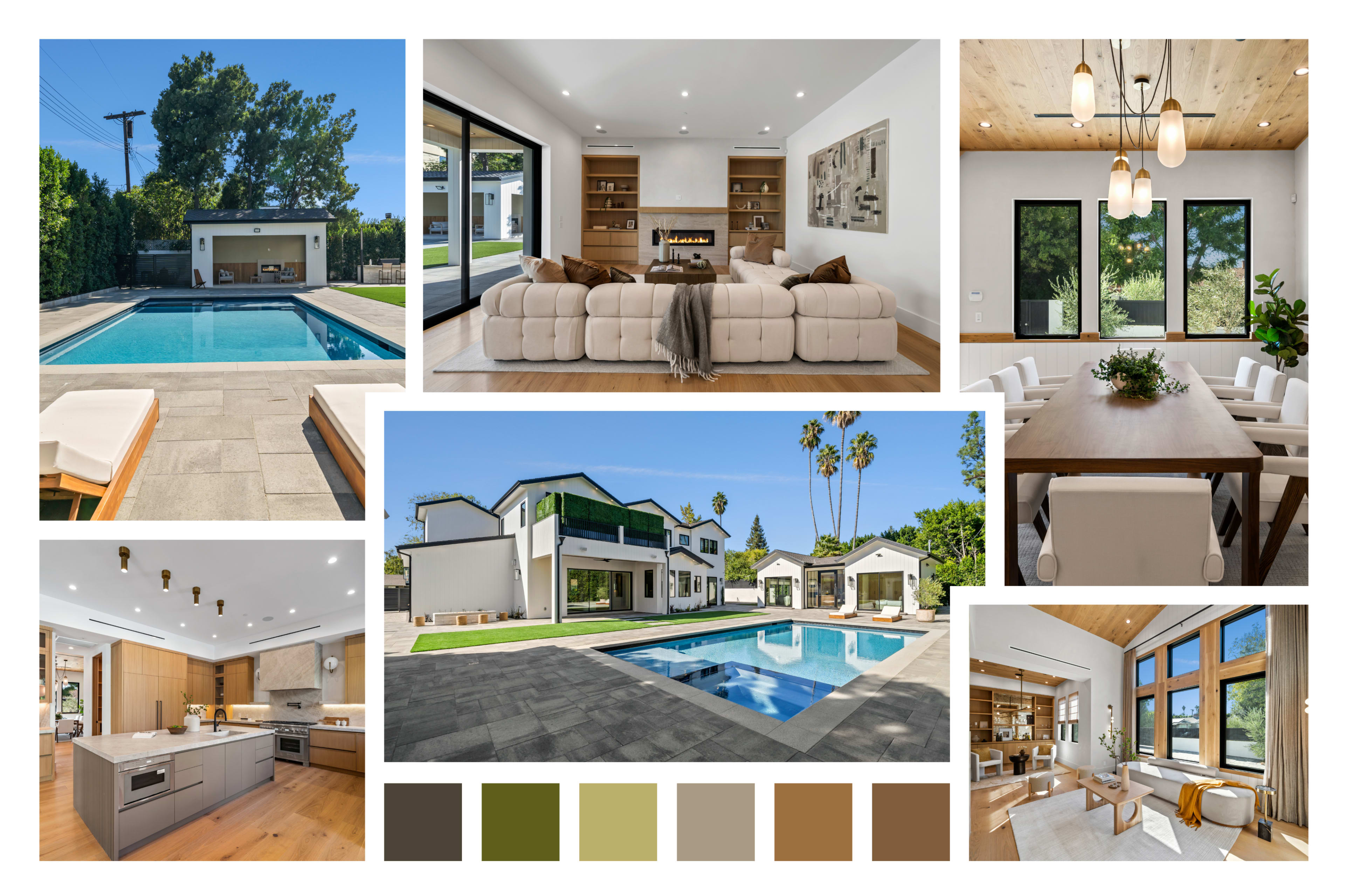 GENESTA VILLA GOLDEN HOUR MODERN RETREAT Image in Encino, Los Angeles, CA
