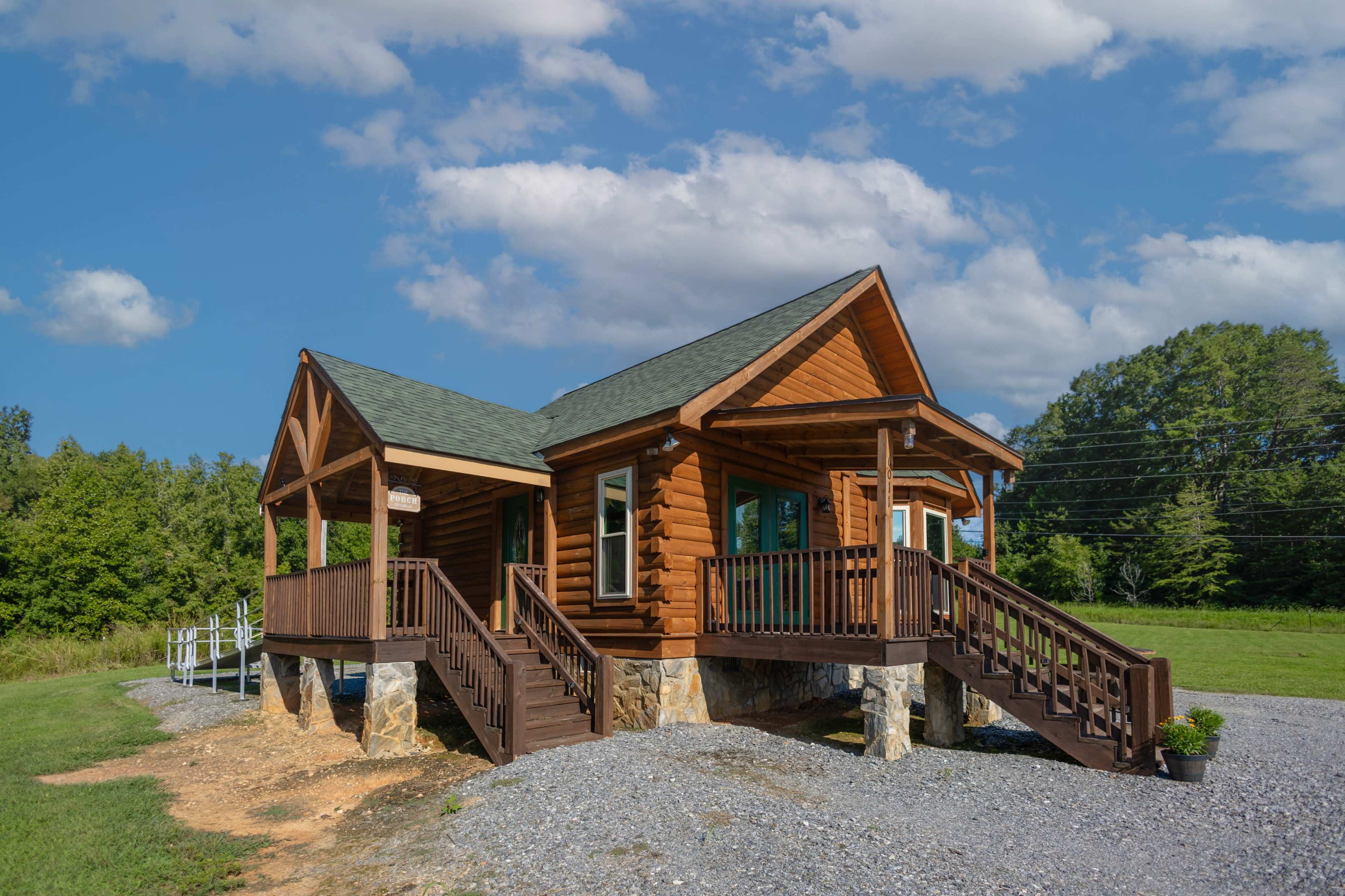 20 acre farm with log cabin Image in , Gastonia, NC