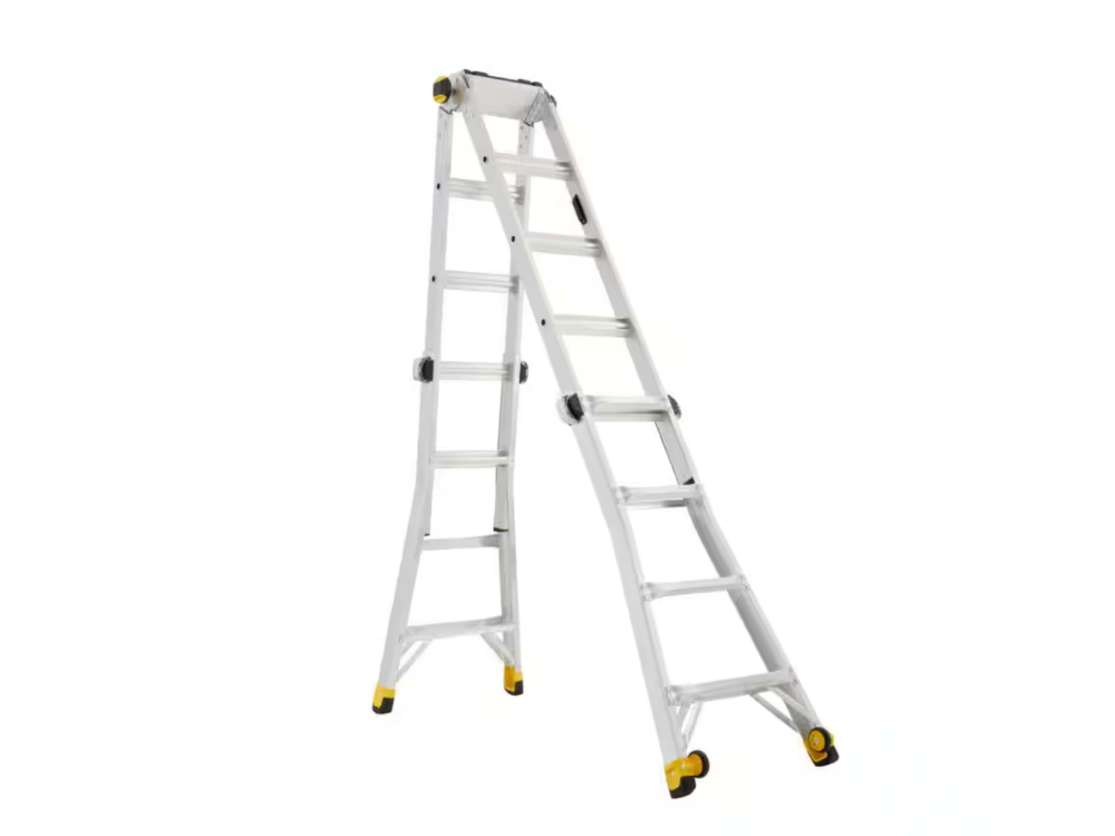 19 ft. Reach Aluminum Multi-Position Ladder