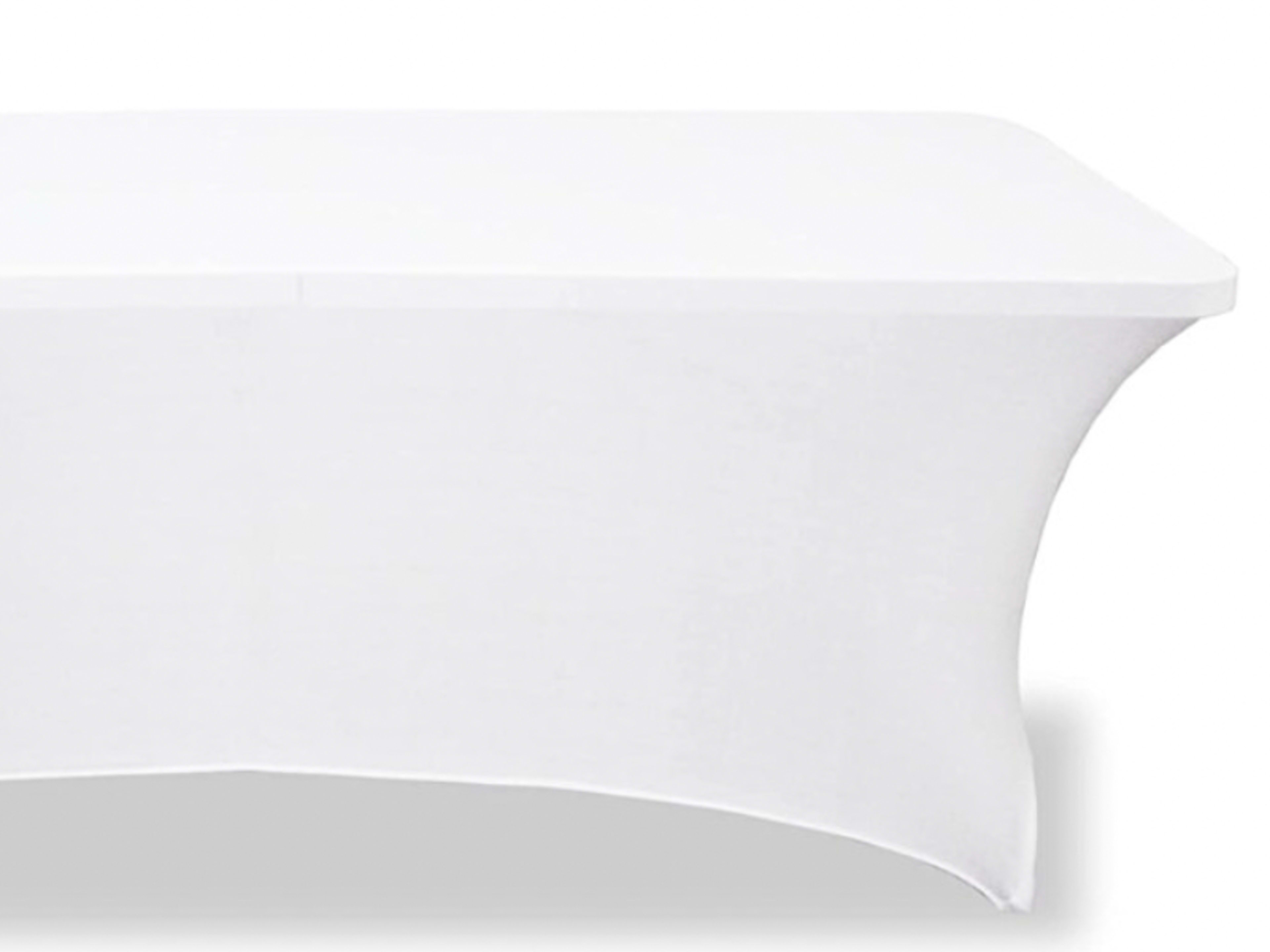 4ft White Table Linen