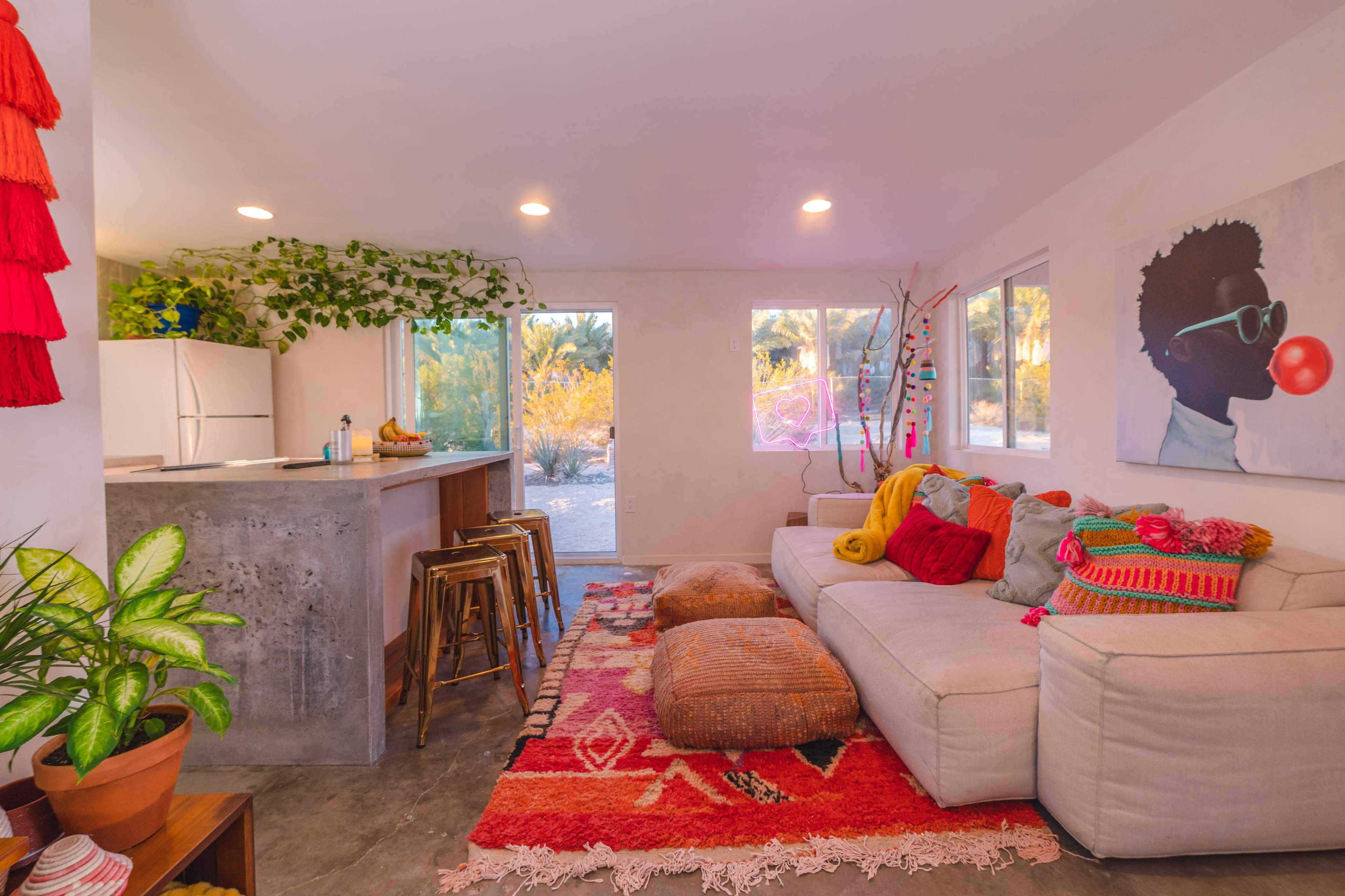 Desert 1960's Adobe Pop Home Image in , Twentynine Palms, CA