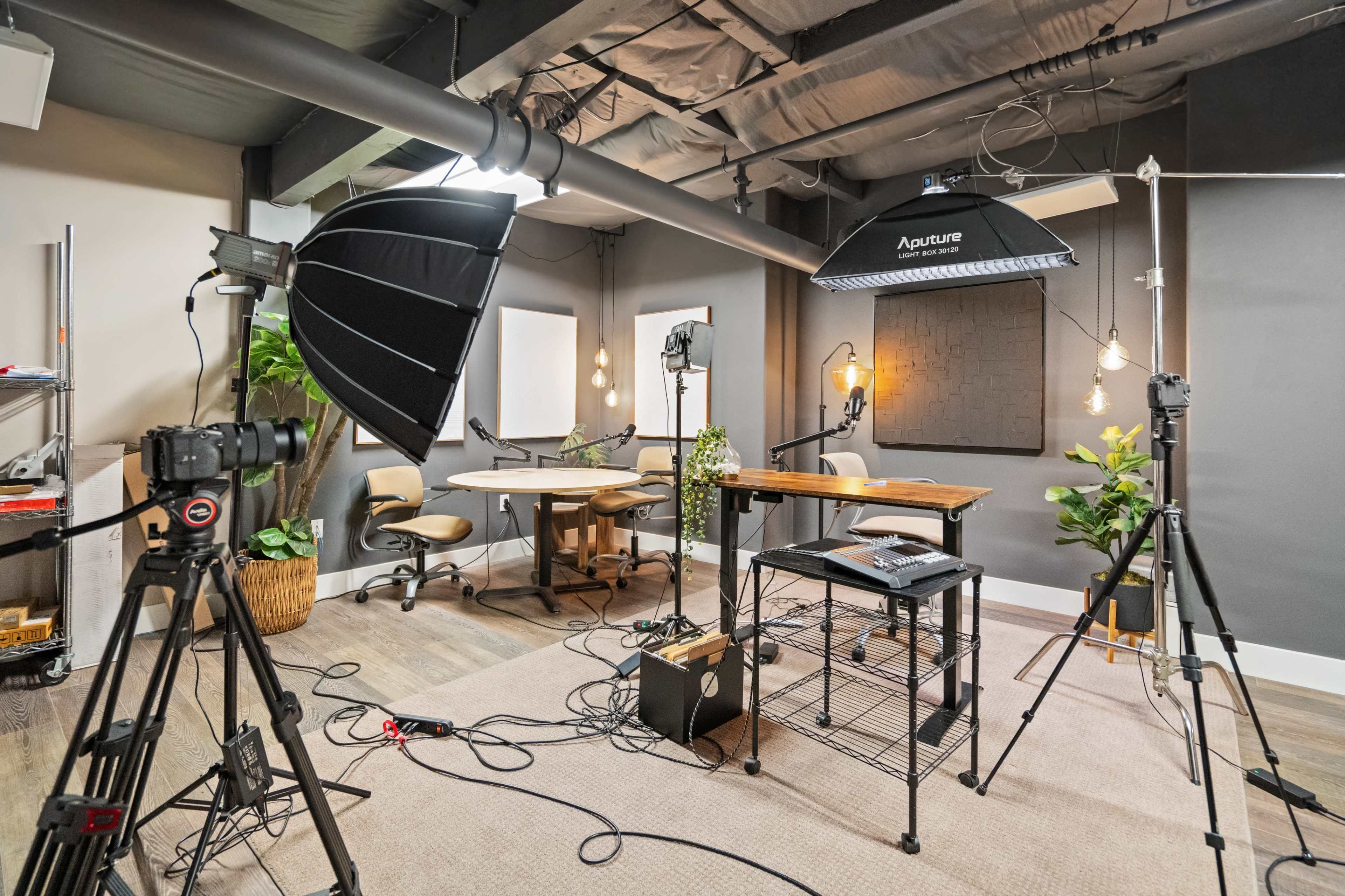 Modern Podcast/Youtube/Video studio Image in Chico, Chico, CA