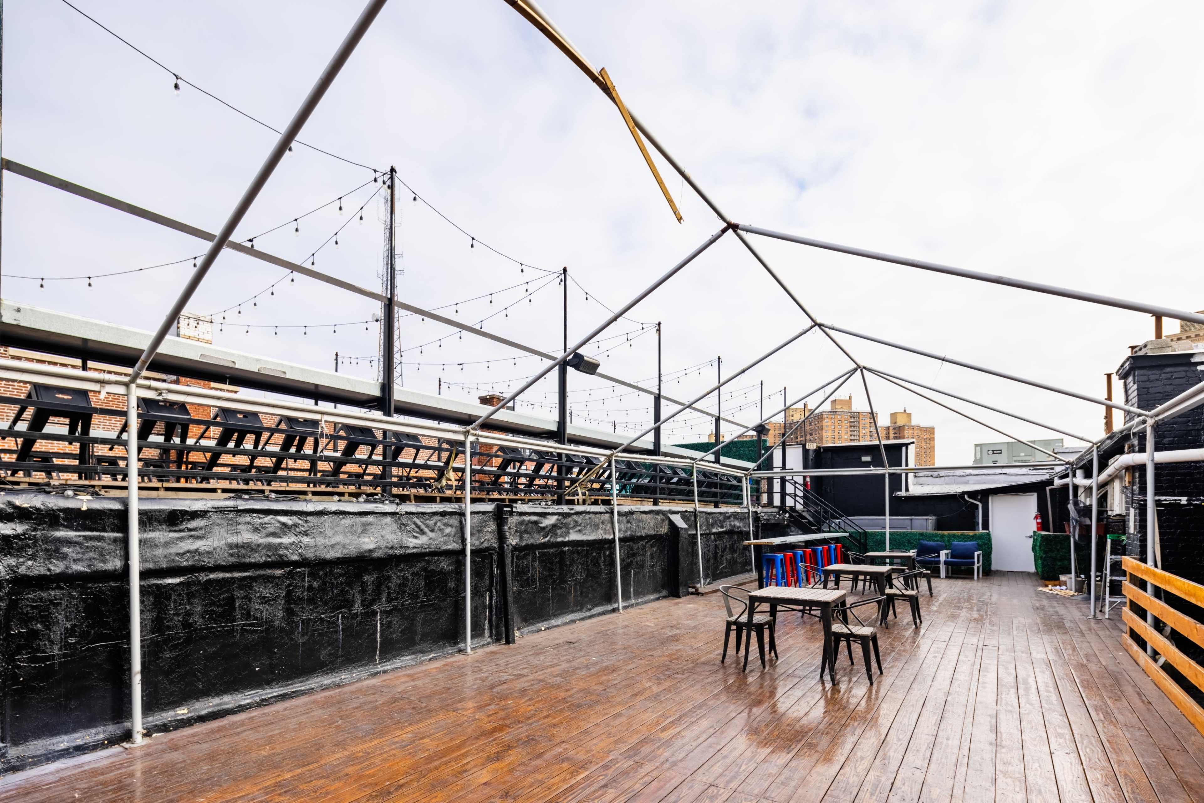 3,500 SF BKLYN Commons , Rooftop event space- 250 person spacious rooftop steps away from Prospect Park Image in Little Caribbean, Brooklyn, NY